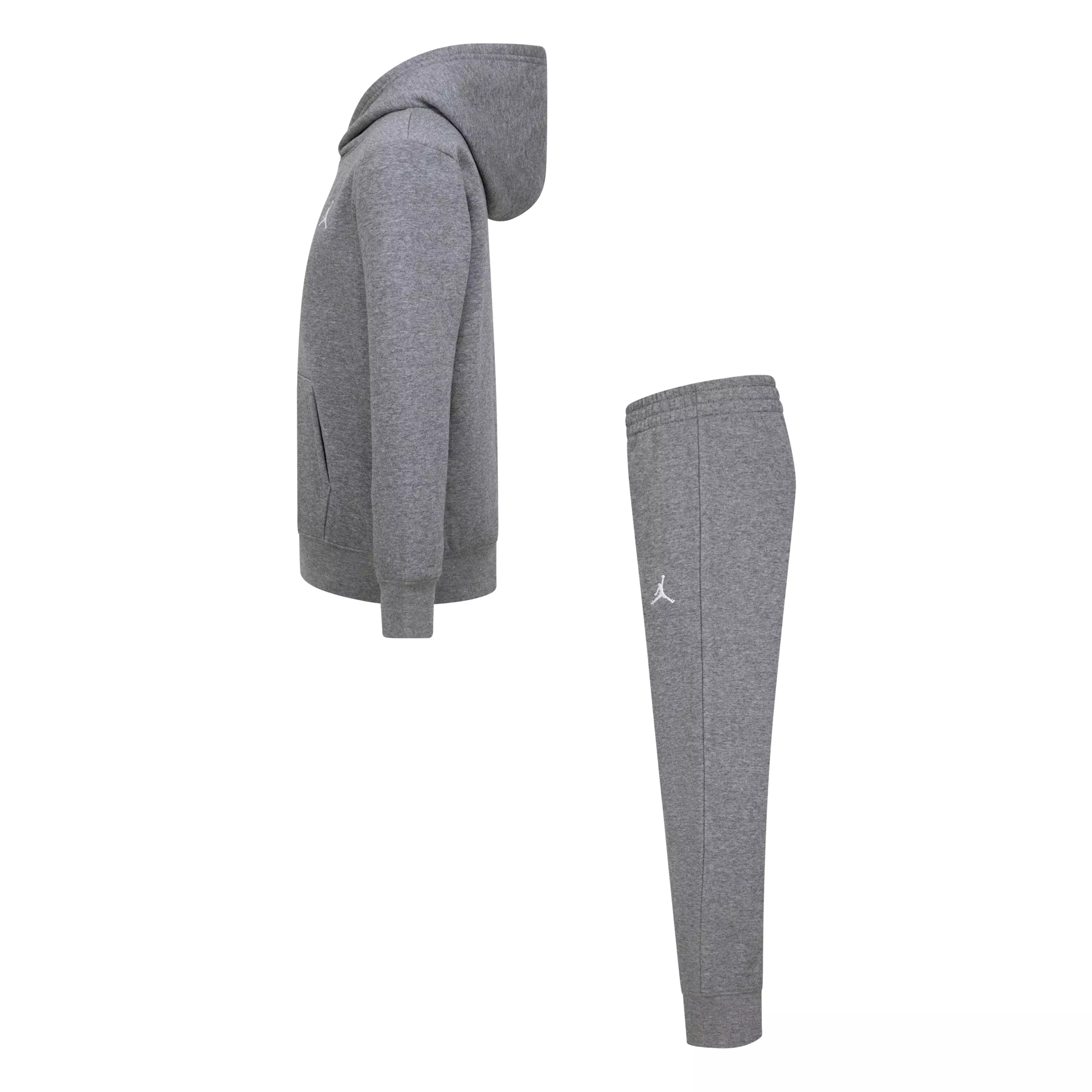 Jordan Little Boys' Brooklyn Fleece Hoodie Set - Grey - GREY