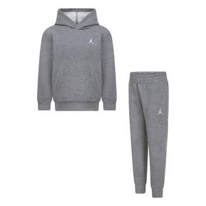 Jordan Little Boys' Brooklyn Fleece Hoodie Set - Grey