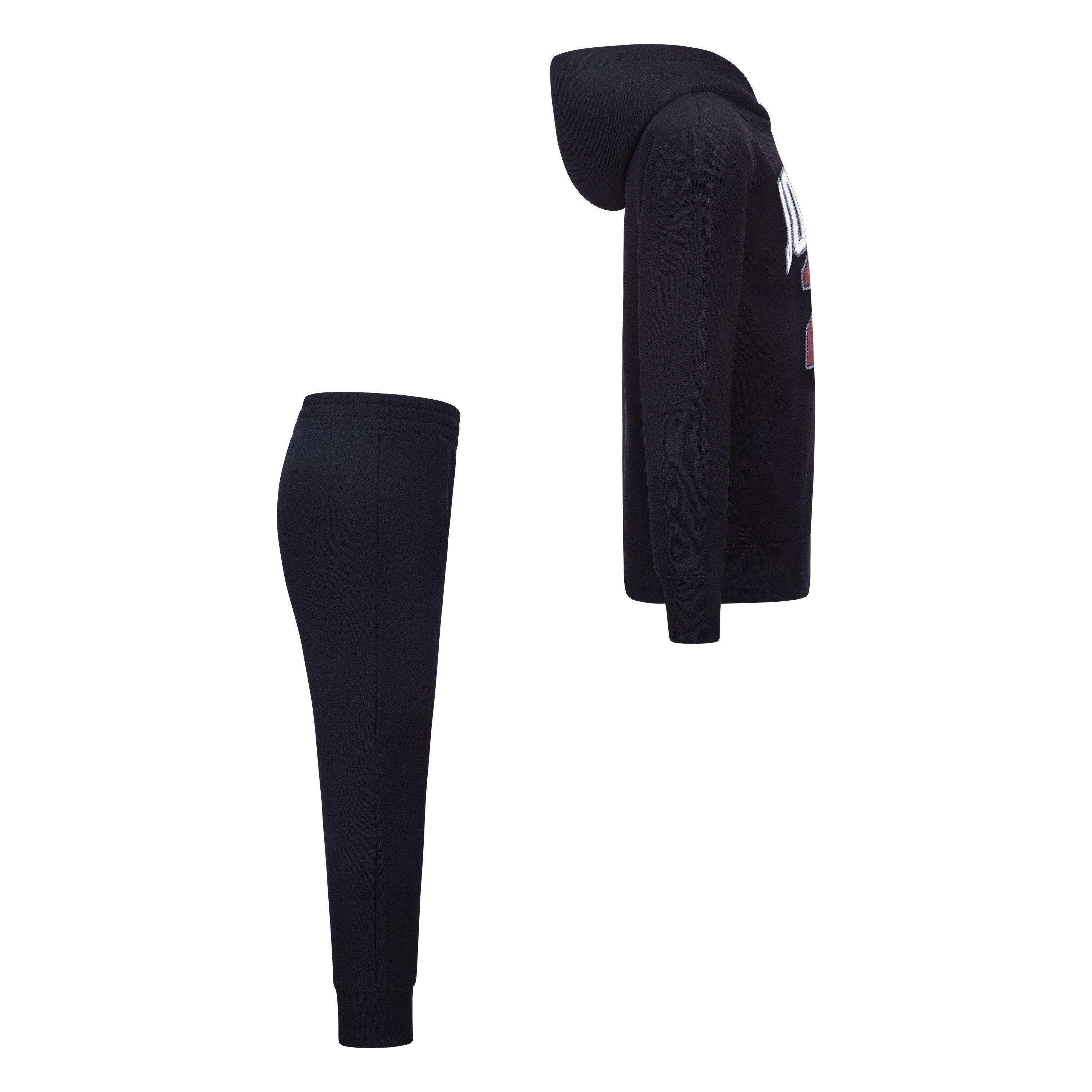 Jordan 23 Fleece Hoodie Little Boys' Black Set