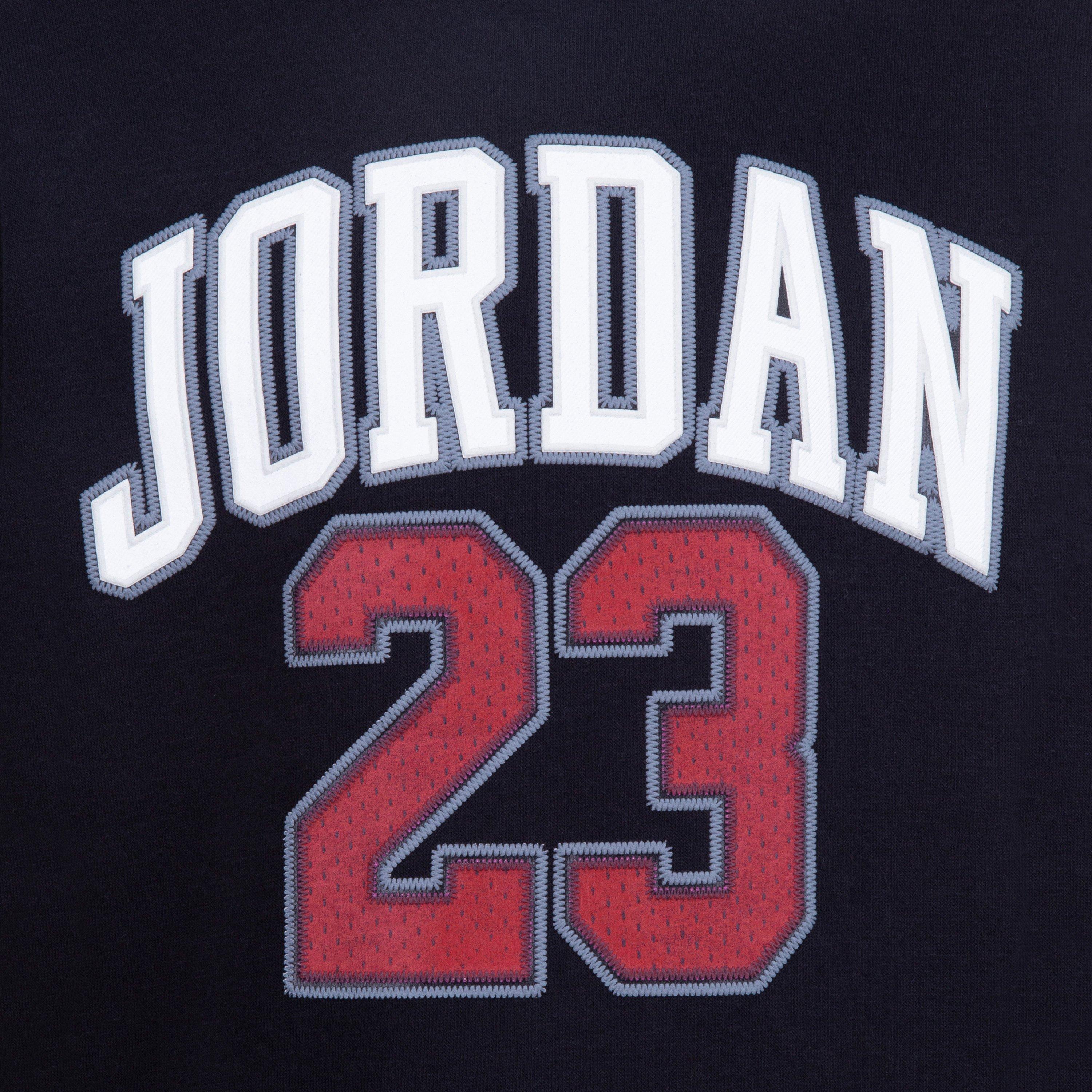 Jordan 23 Fleece Hoodie Little Boys' Black Set