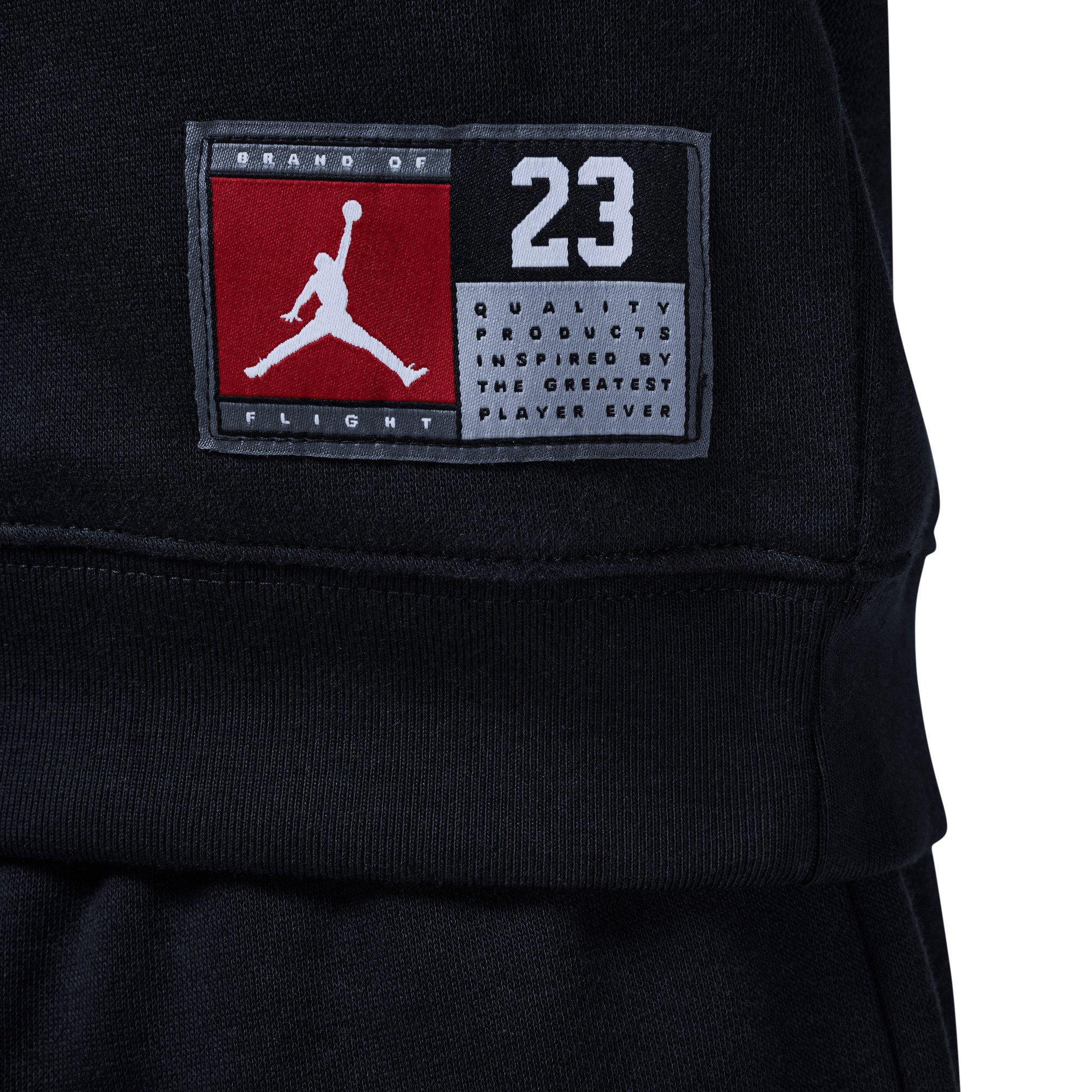 Jordan 23 Fleece Hoodie Toddler Boys' Black Set