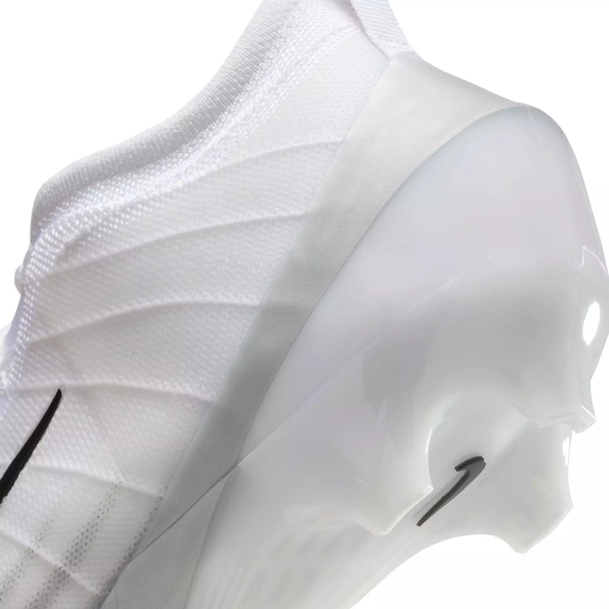 Nike Vapor Elite 1 "White/Metallic Silver/Summit White" Men's Football Cleat - WHITE/SILVER