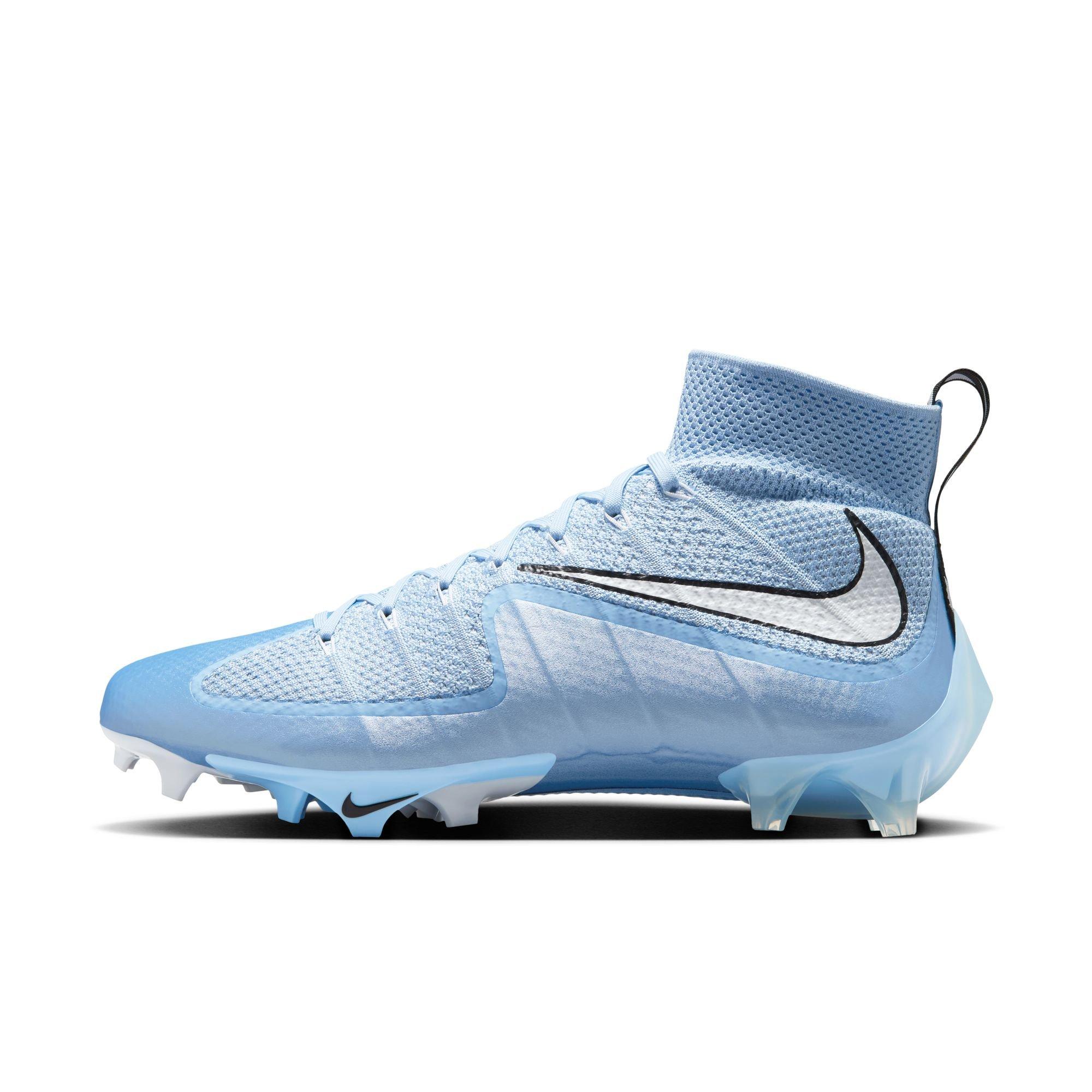 Nike Vapor Edge 360 "Untouchable" Men's Football Cleat - LT BLUE/WHITE Thumbnail View 7