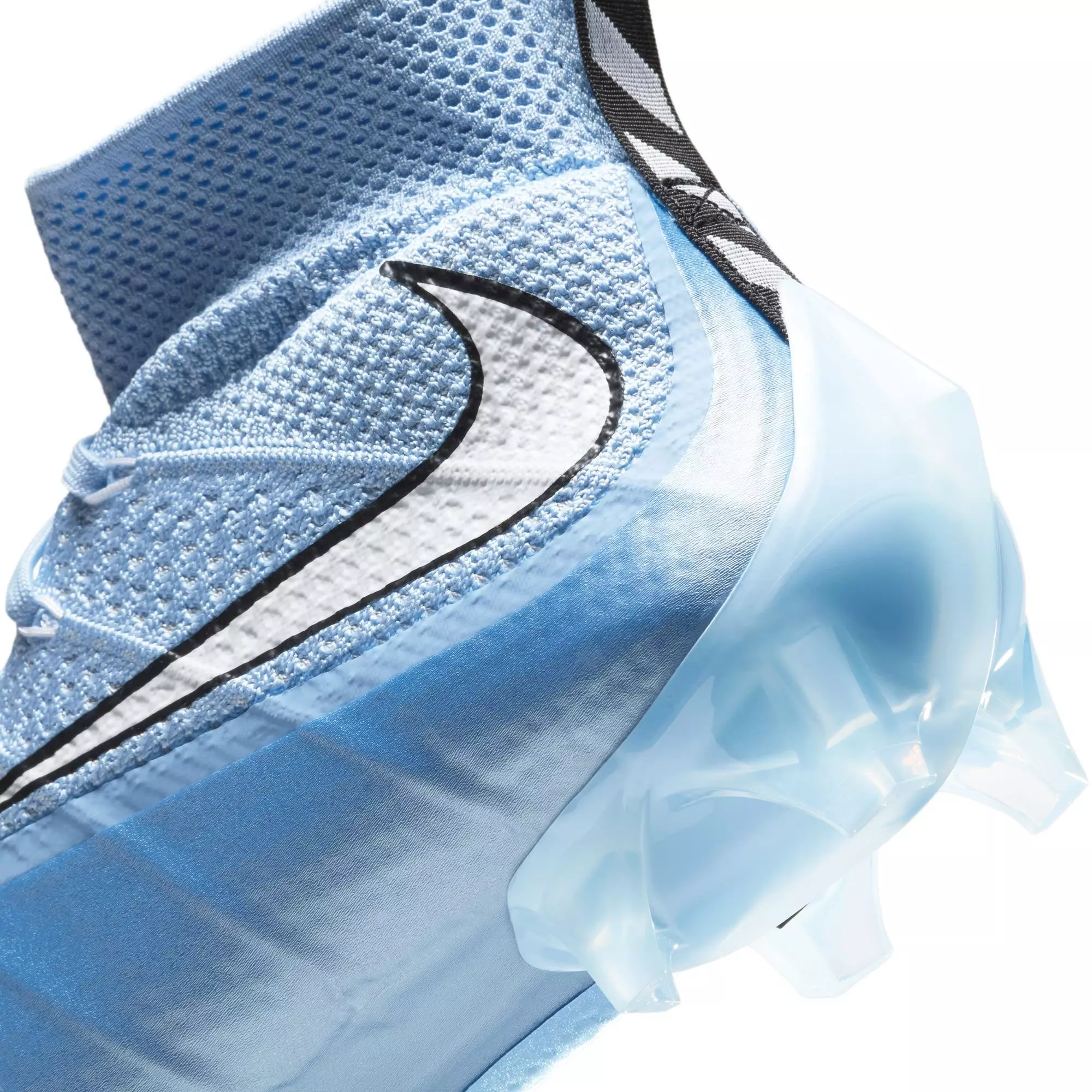 Nike Vapor Edge 360 "Untouchable" Men's Football Cleat - LT BLUE/WHITE