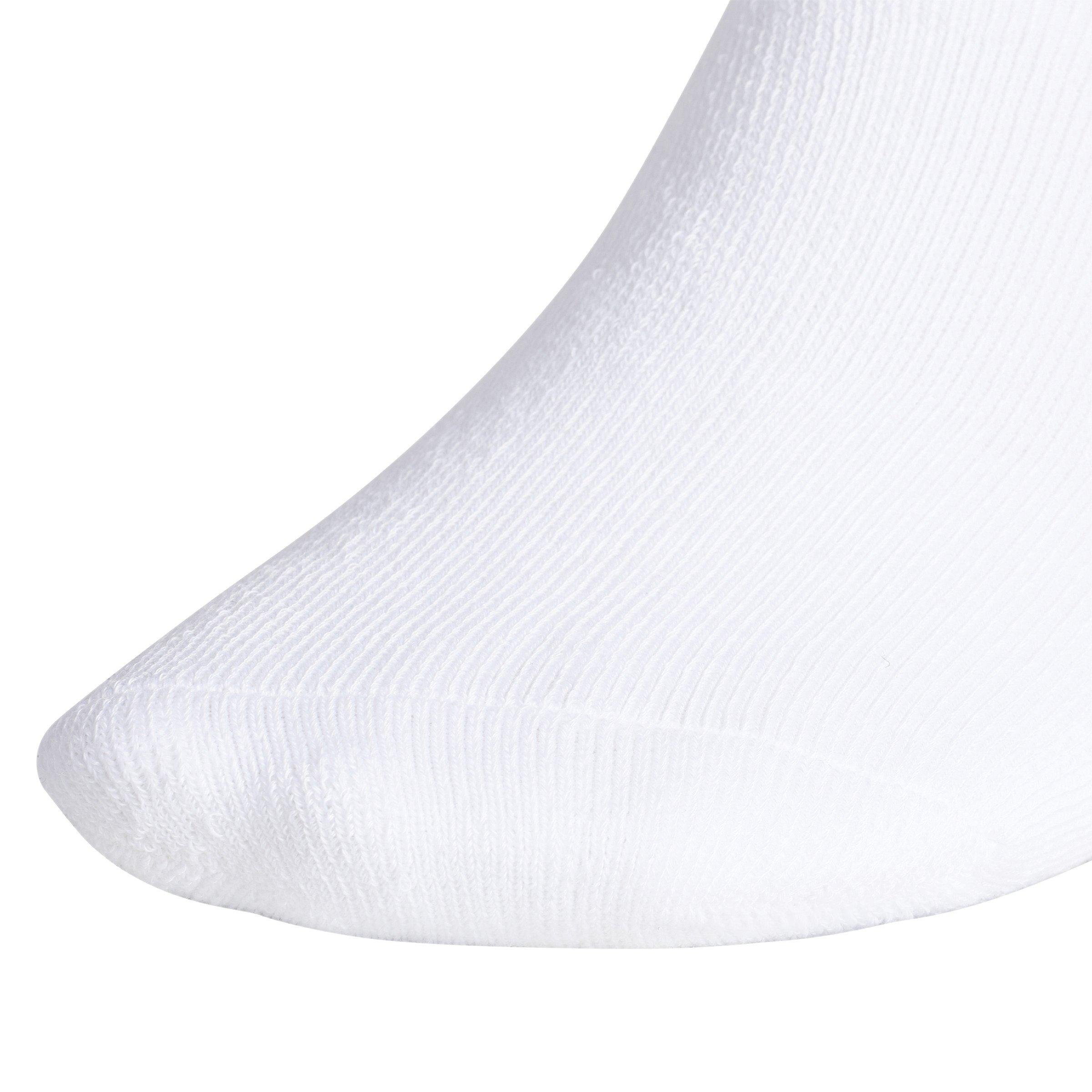 adidas Originals Men's Trefoil No-Show Socks-6PK - BLACK/WHITE Thumbnail View 4