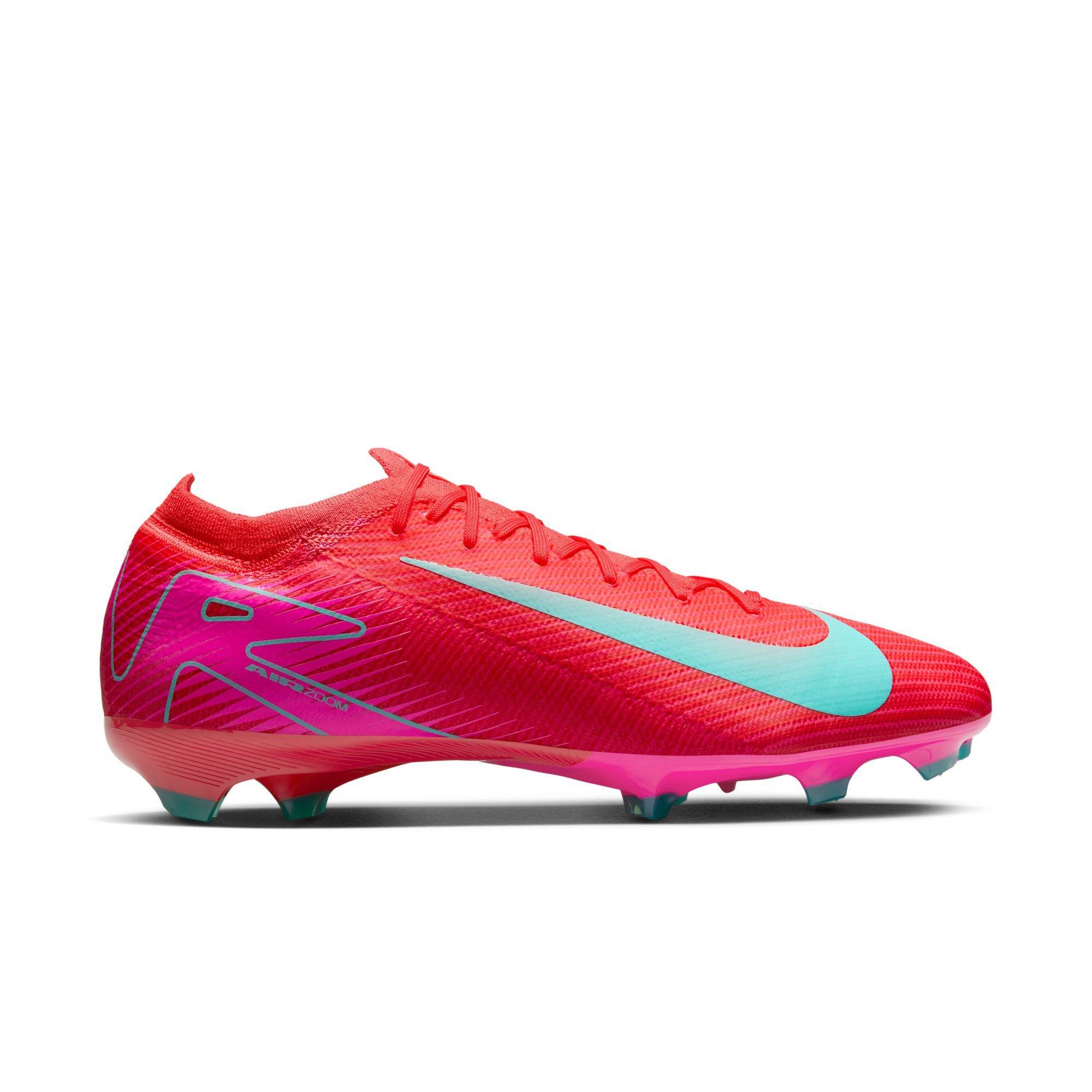 Nike Mercurial Vapor 16 FG "Ember Glow/Aurora Green" Men's Soccer Cleat - PINK/BLUE Thumbnail View 1