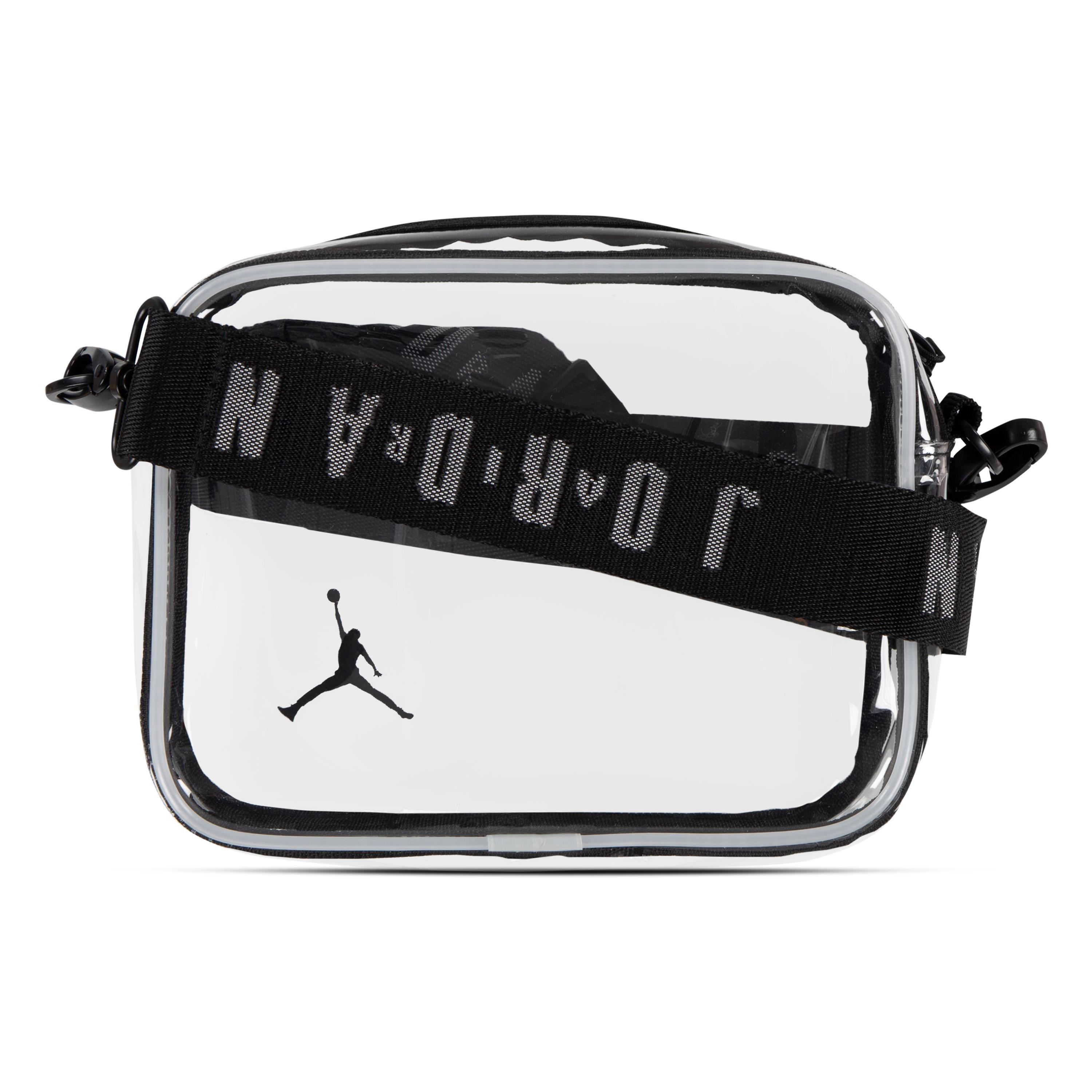 Jordan Stadium Crossbody Clear Bag - Black - CLEAR Thumbnail View 2