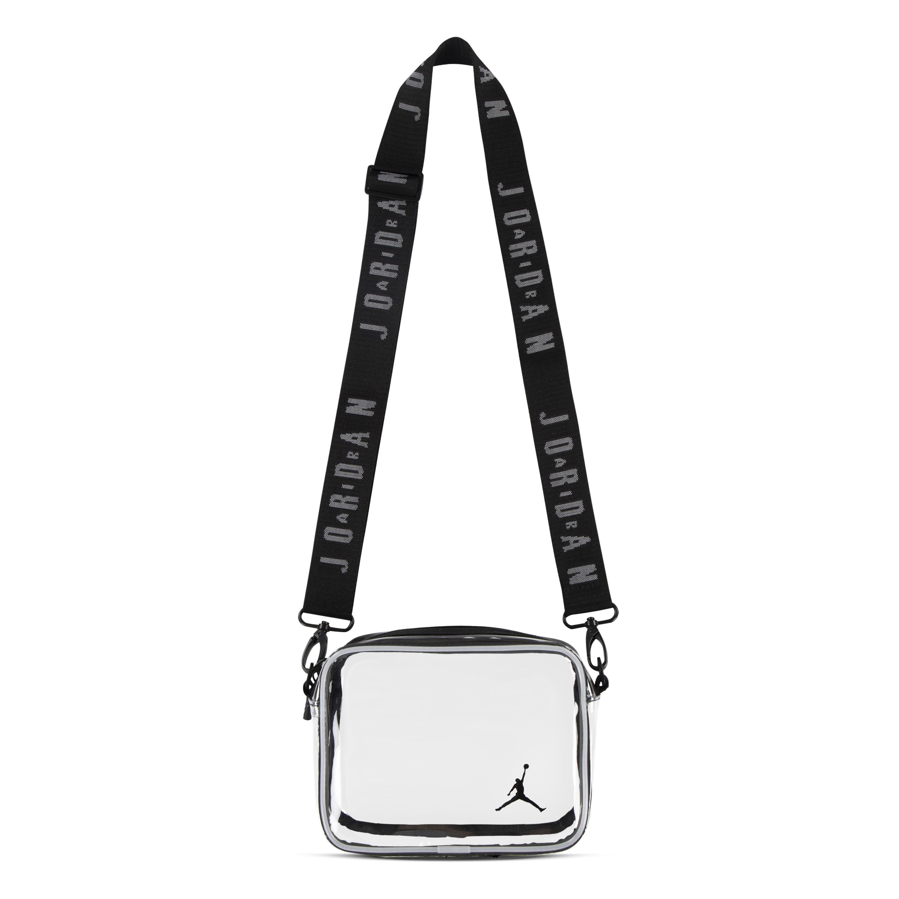 Jordan Stadium Crossbody Clear Bag - Black - CLEAR Thumbnail View 3