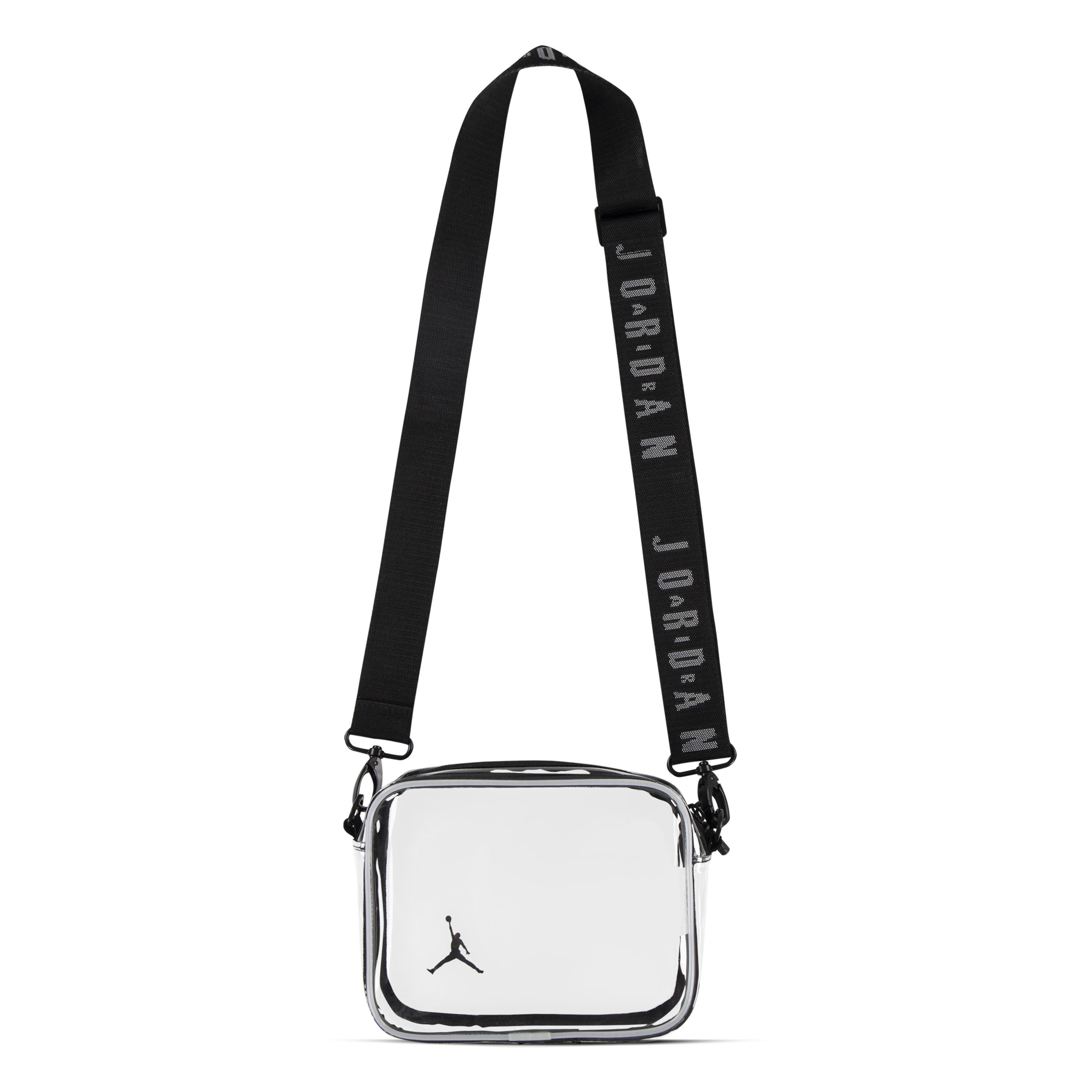 Jordan Stadium Crossbody Clear Bag - Black - CLEAR Thumbnail View 4