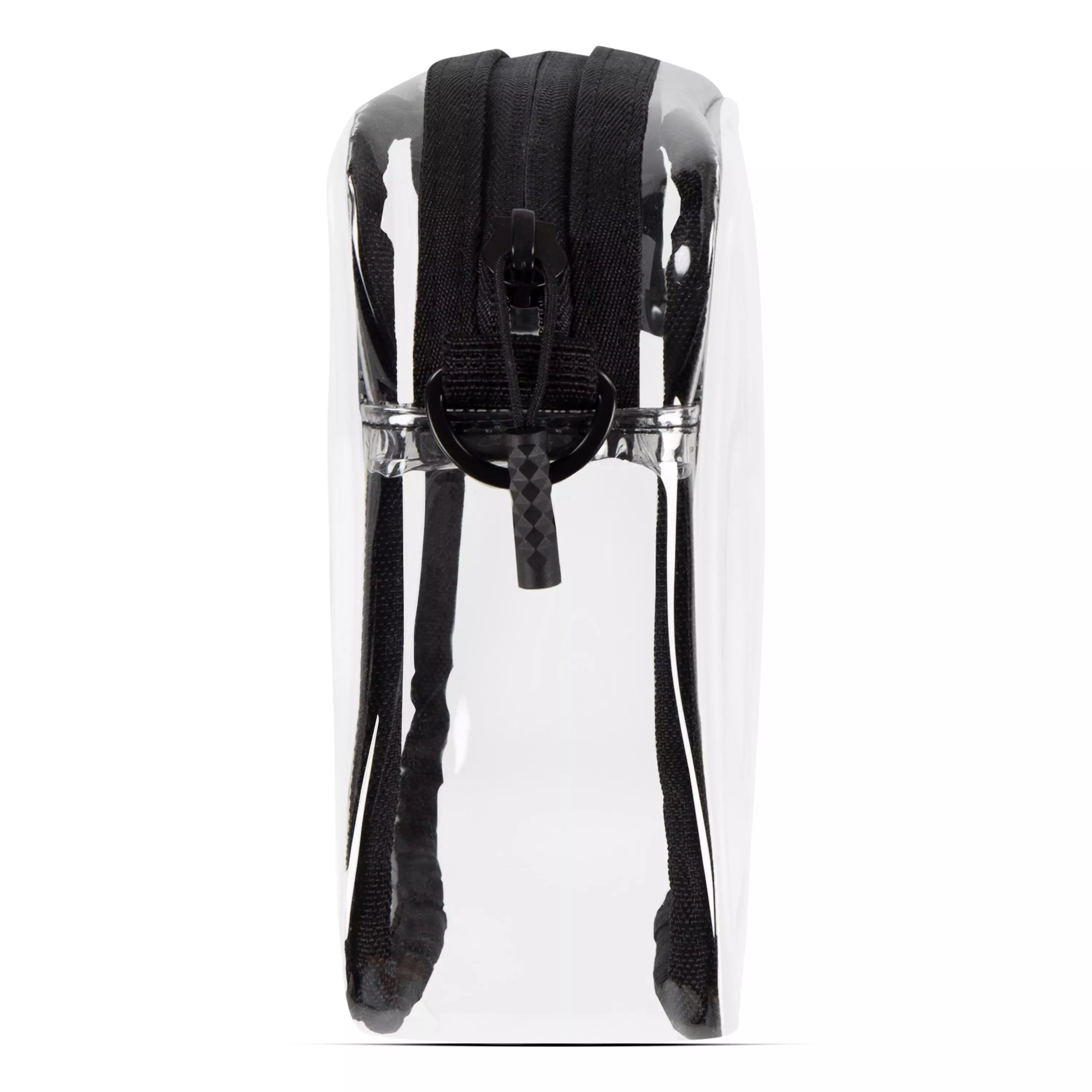 Jordan Stadium Crossbody Clear Bag - Black - CLEAR