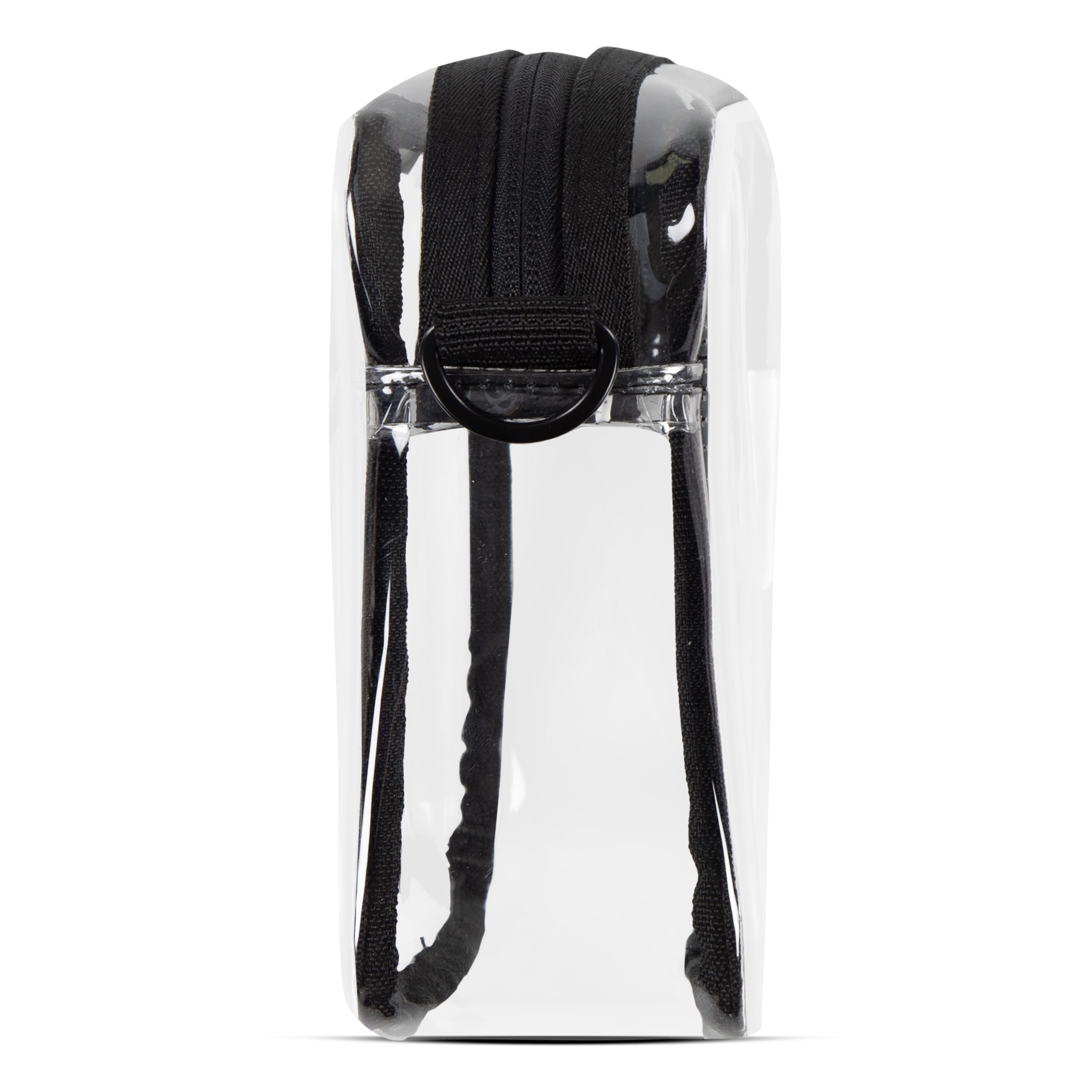 Jordan Stadium Crossbody Clear Bag - Black - CLEAR Thumbnail View 6