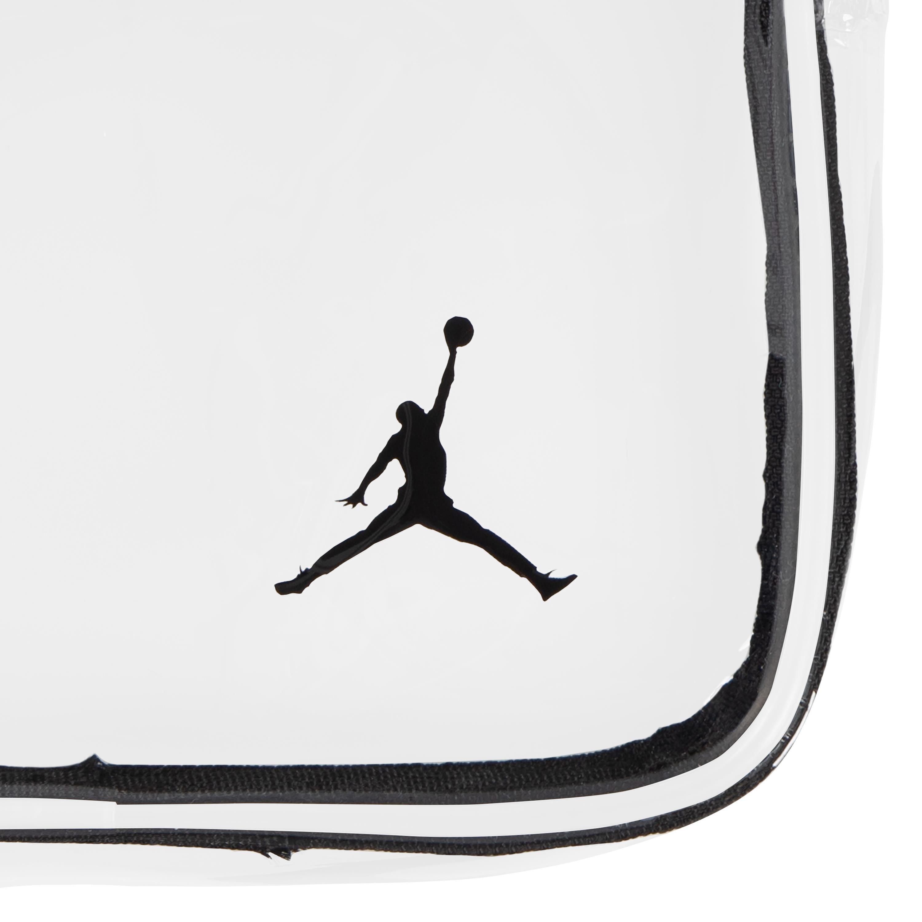 Jordan Stadium Crossbody Clear Bag - Black - CLEAR Thumbnail View 7
