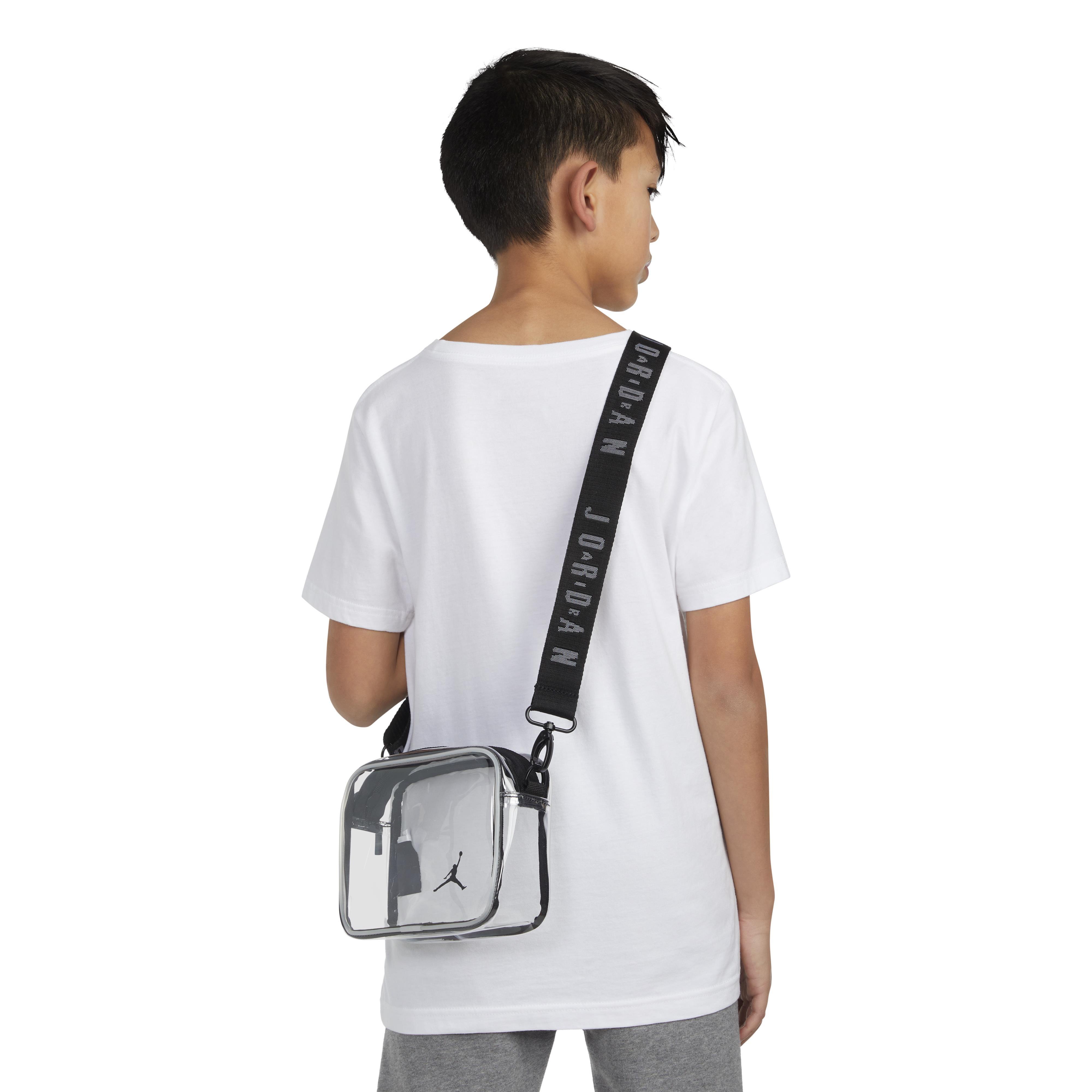 Jordan Stadium Crossbody Clear Bag - Black - CLEAR Thumbnail View 9