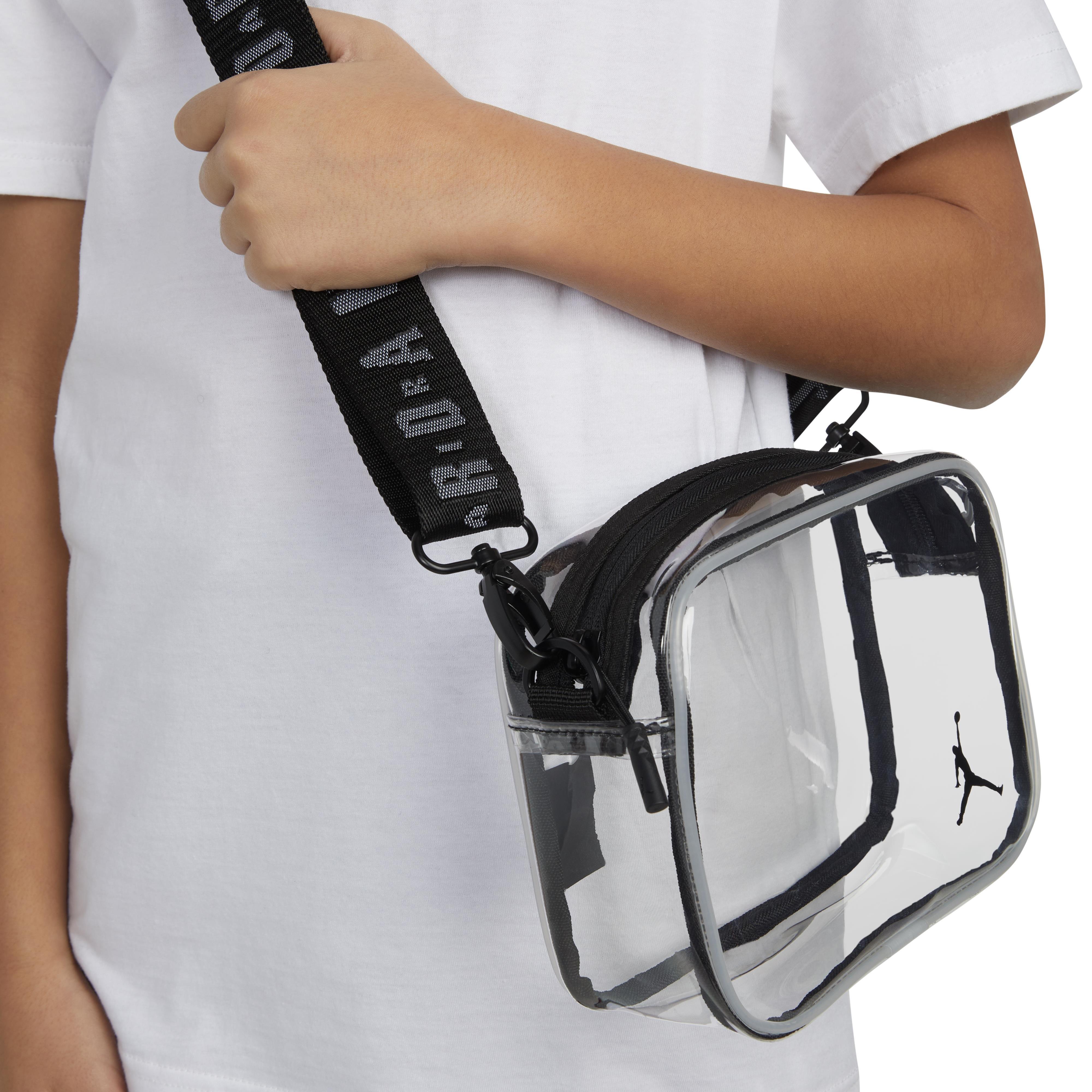 Jordan Stadium Crossbody Clear Bag - Black - CLEAR Thumbnail View 10