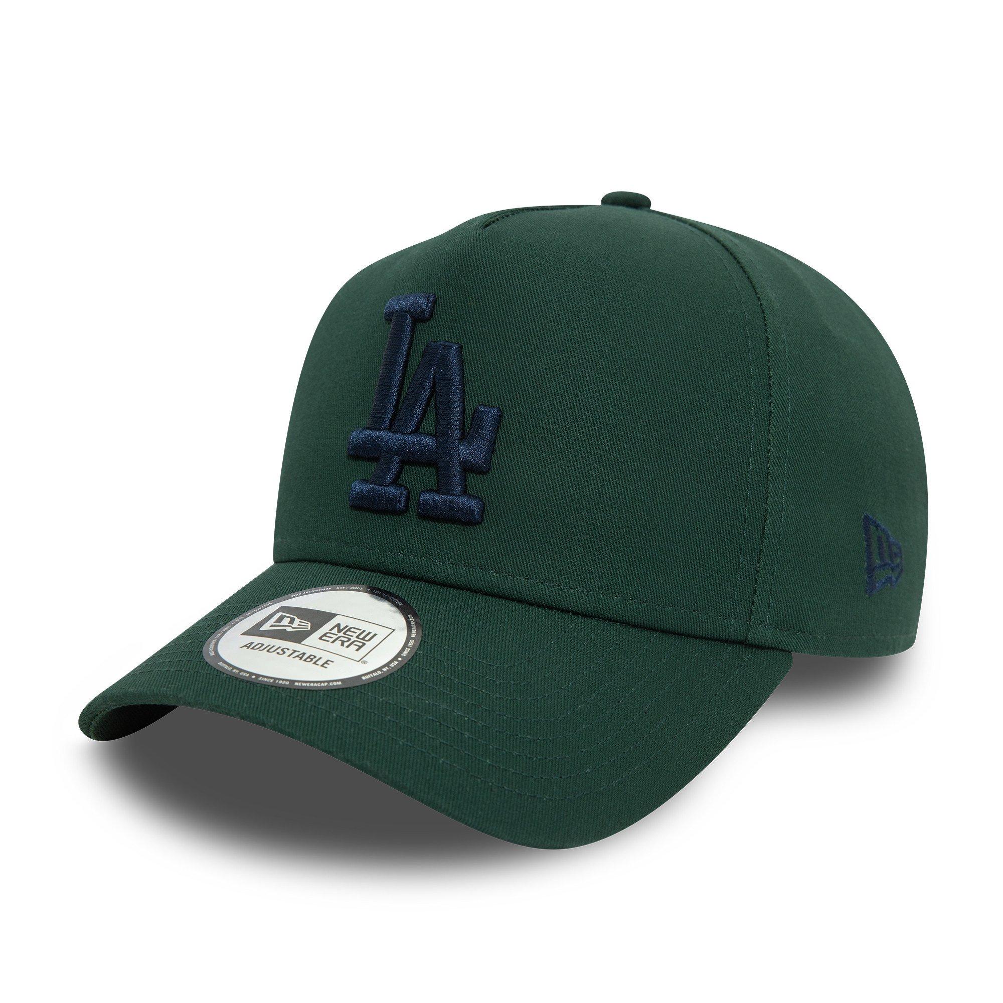 New Era Los Angeles Dodgers 9FORTY E-Frame Essential Snapback-Dark Green - DK GREEN