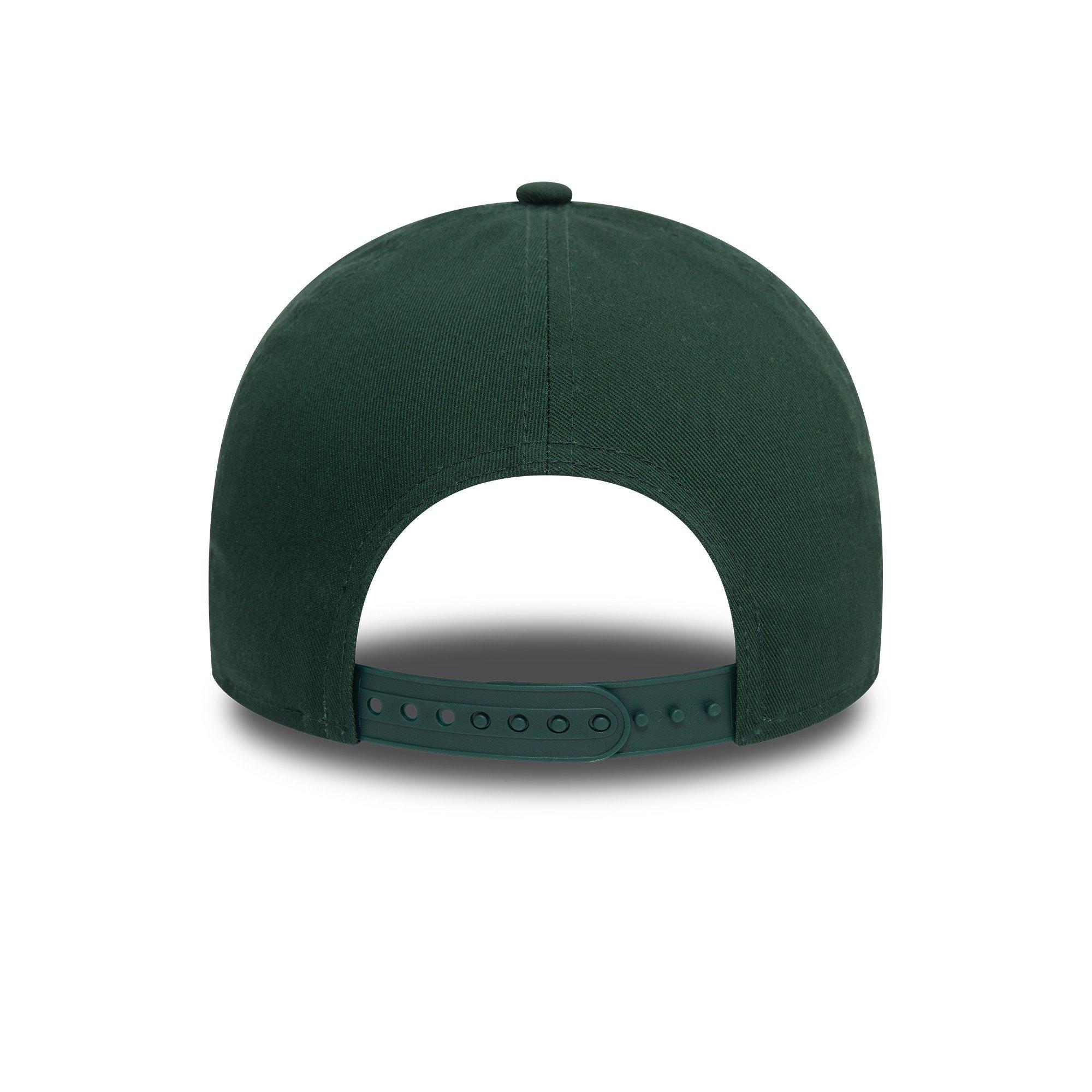 Men's New Era Los Angeles Dodgers 9FORTY E-Frame Essential Snapback-Dark Green