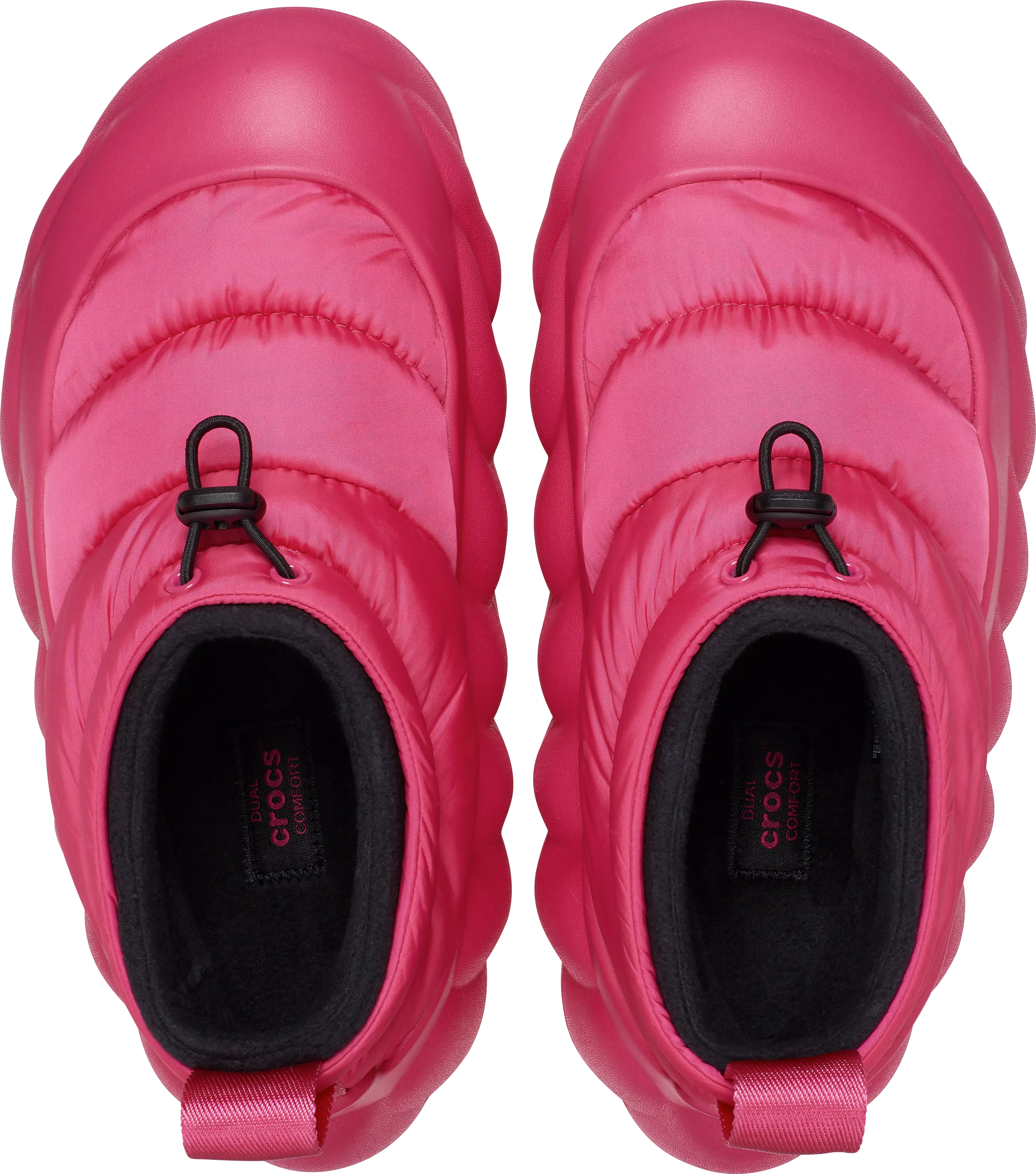 Crocs Overpuff Shorty Moc "Dragon Fruit" Unisex Shoe - PINK