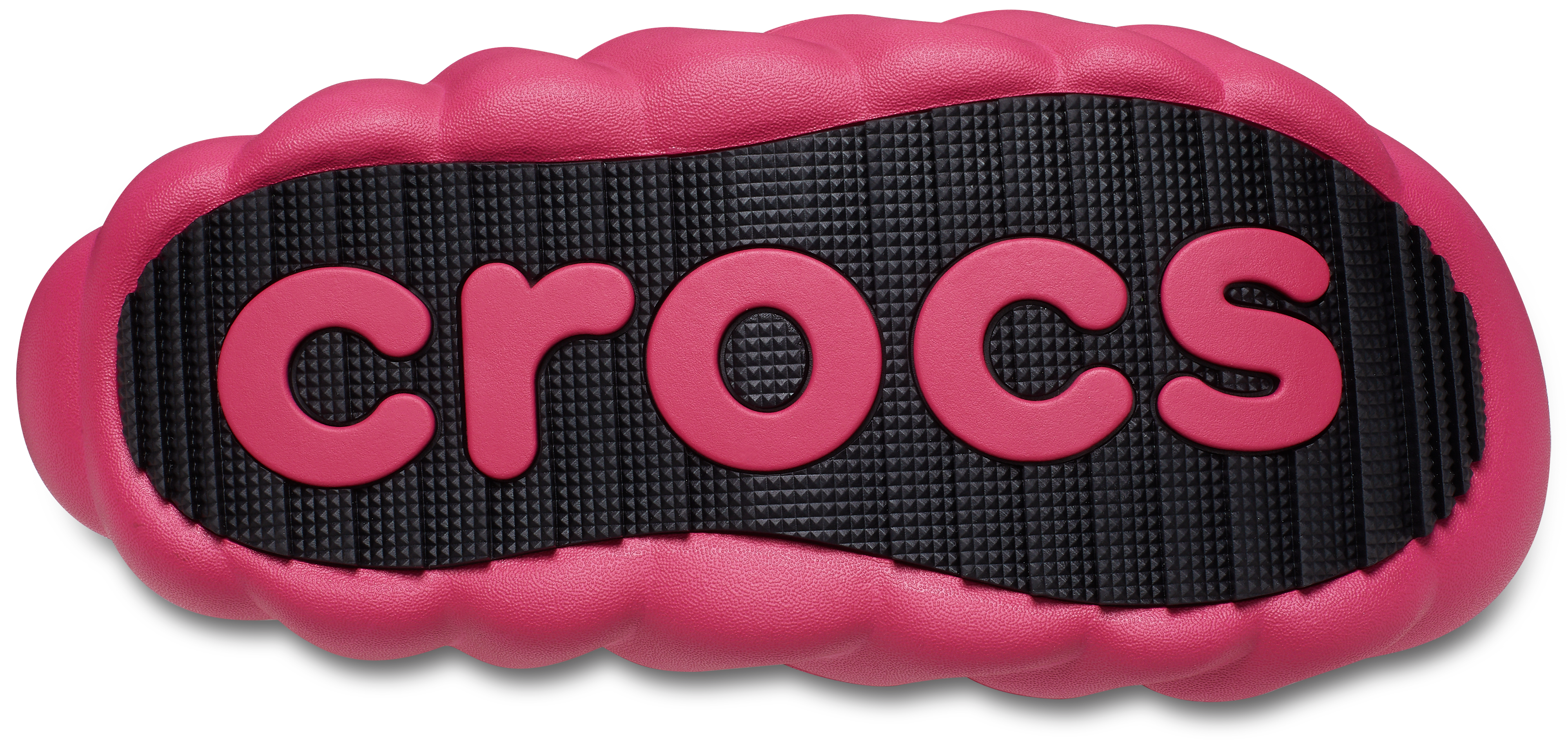 Crocs Overpuff Shorty Moc "Dragon Fruit" Unisex Shoe - PINK Thumbnail View 7
