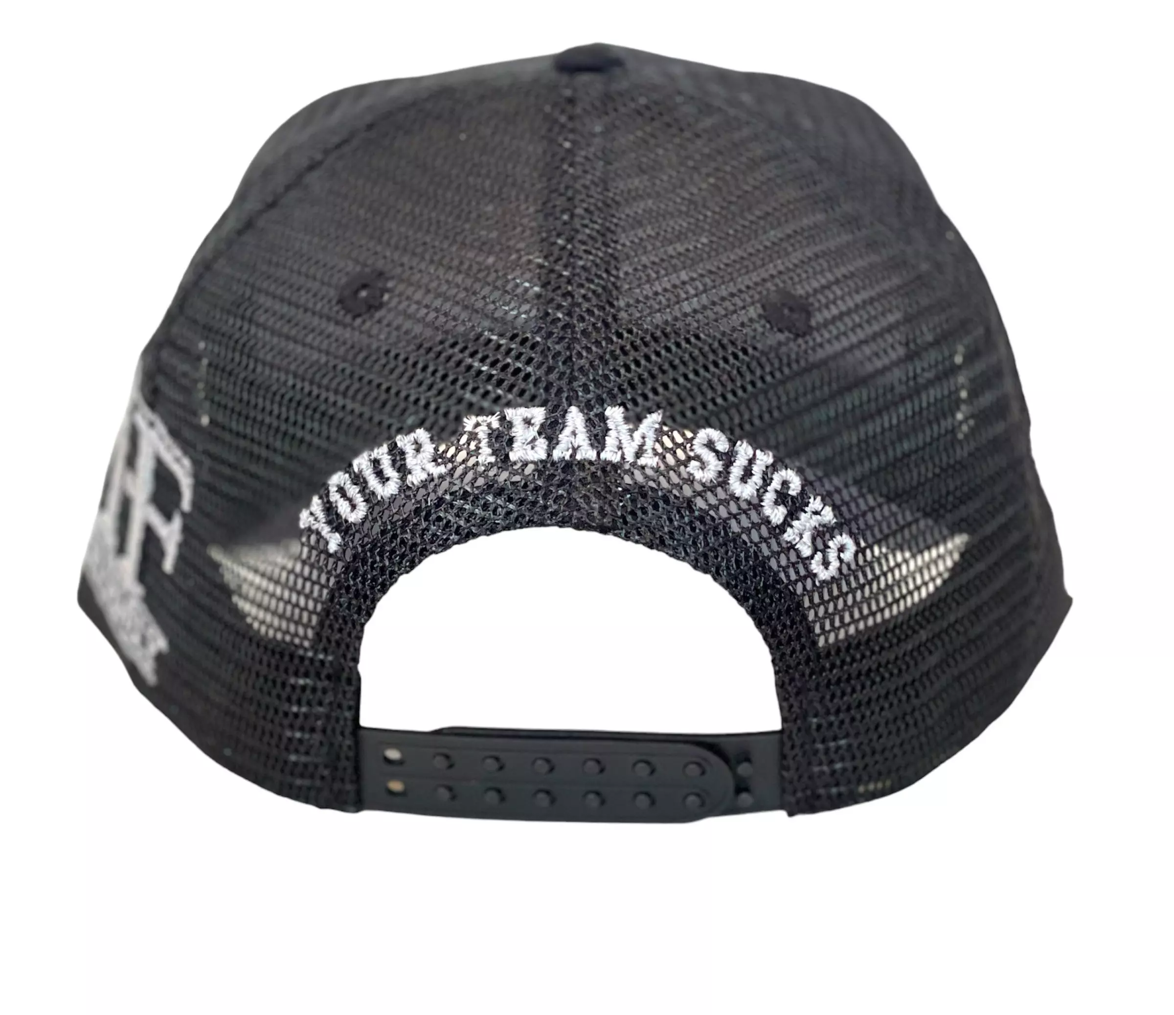 Your Team Sucks Free Big Meech Trucker Hat - BLACK