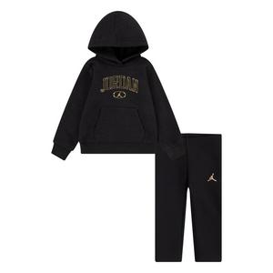 Jordan Toddler Girls' See Me Shine Legging Set - Black