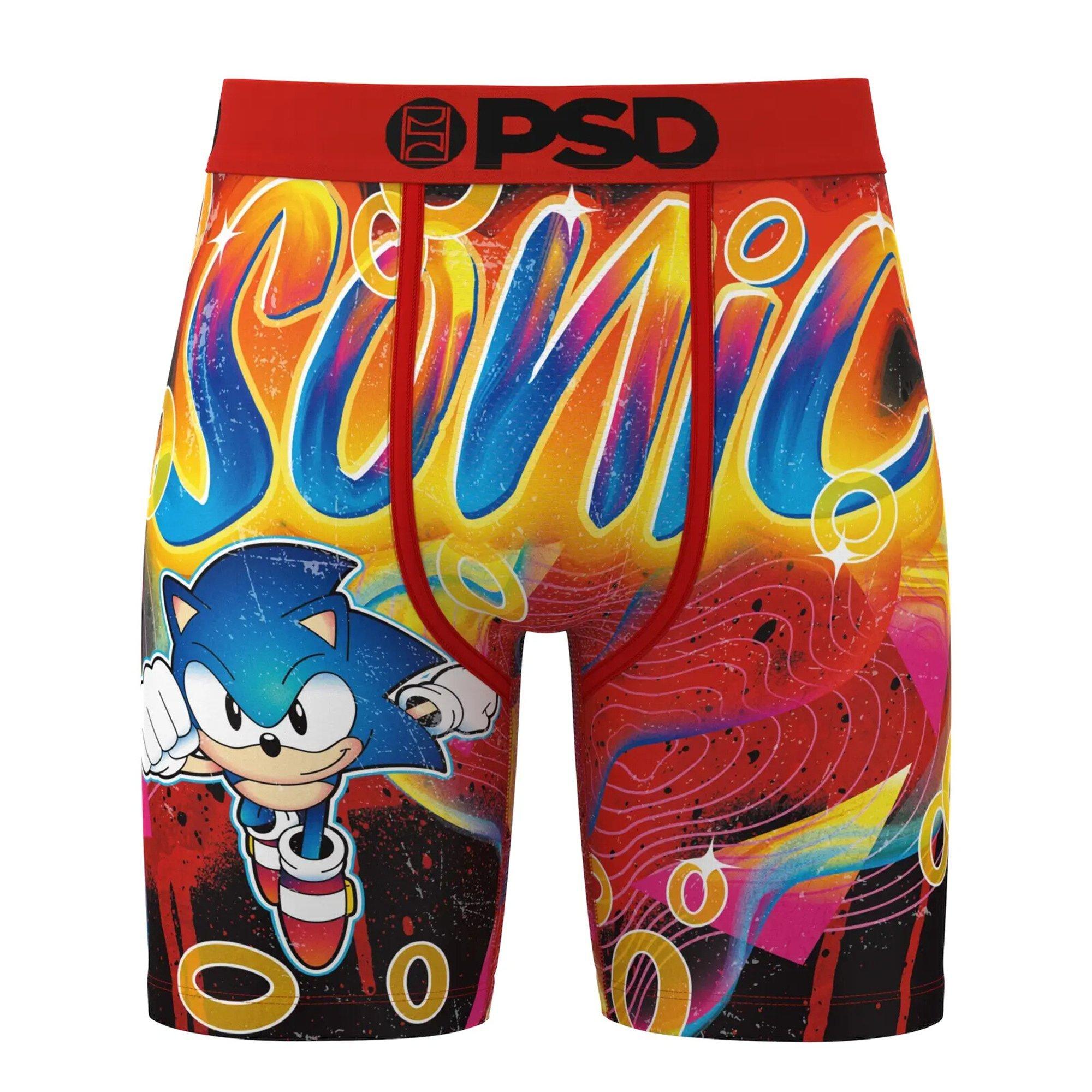 PSD Men's Sonic the Hedgehog Retro Underwear - MULTI-COLOR Thumbnail View 1