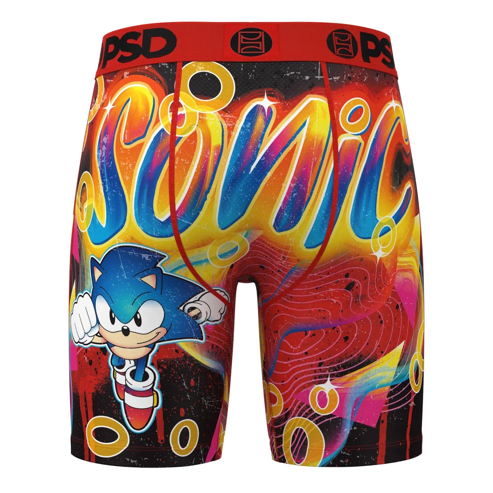 PSD Men's Sonic the Hedgehog Retro Underwear - MULTI-COLOR Thumbnail View 2