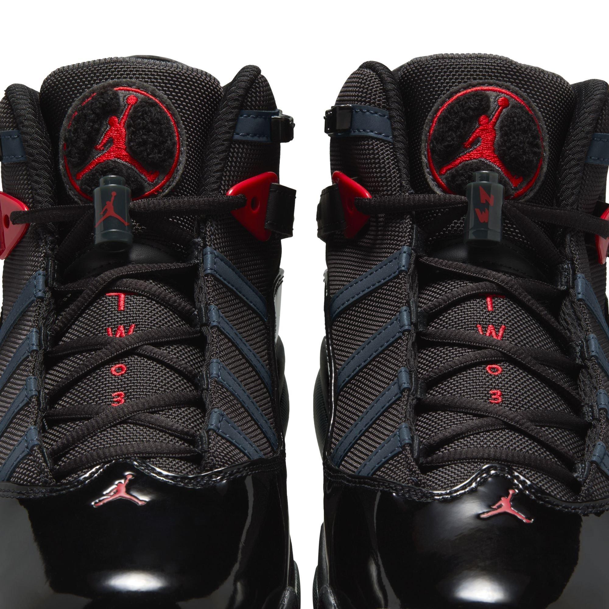 Jordan 6 Rings Men's "Black/Fire Red/Anthracite" Shoe