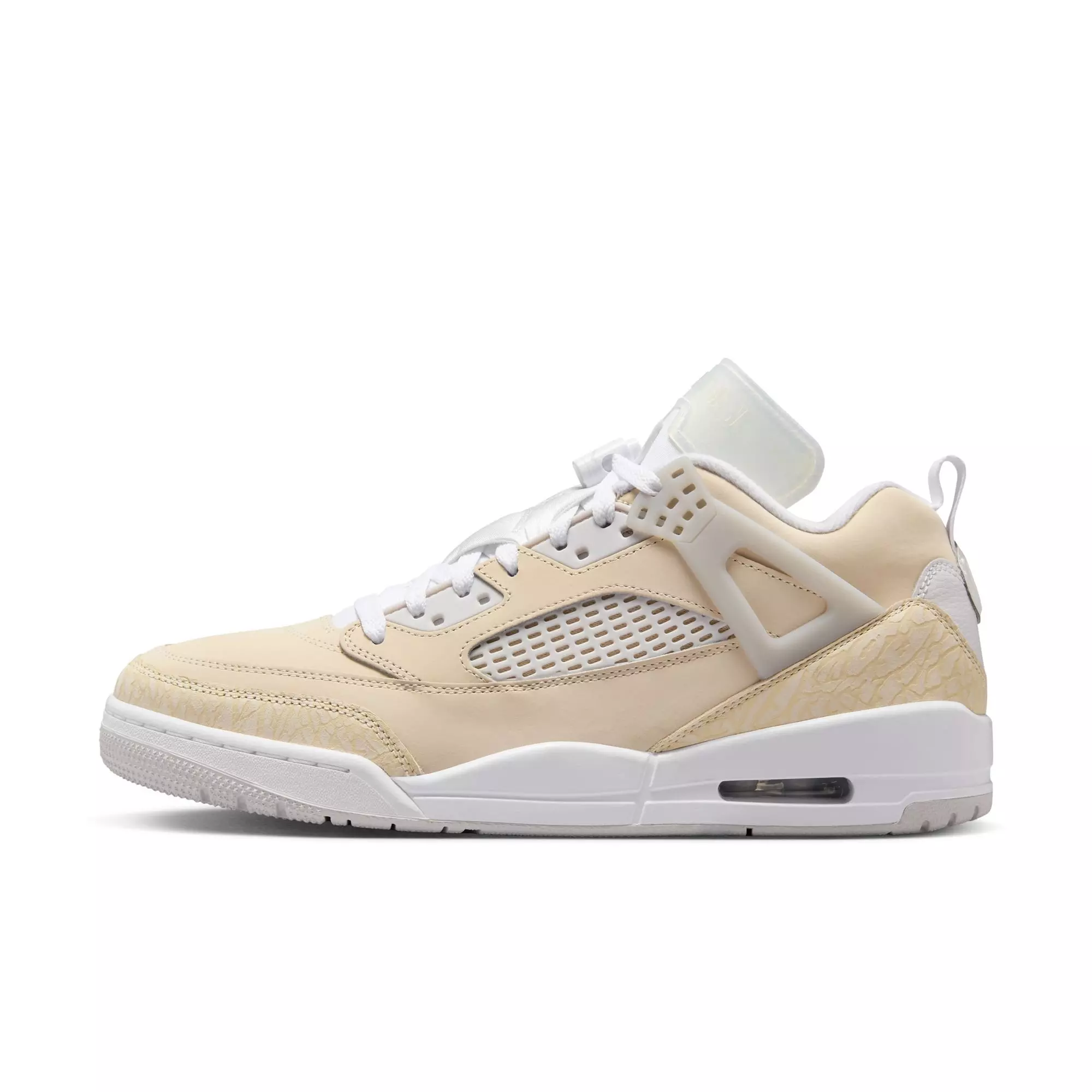 Jordan Spizike Low "Sanddrift/Vast Grey/White" Men's Shoe - TAN/GREY