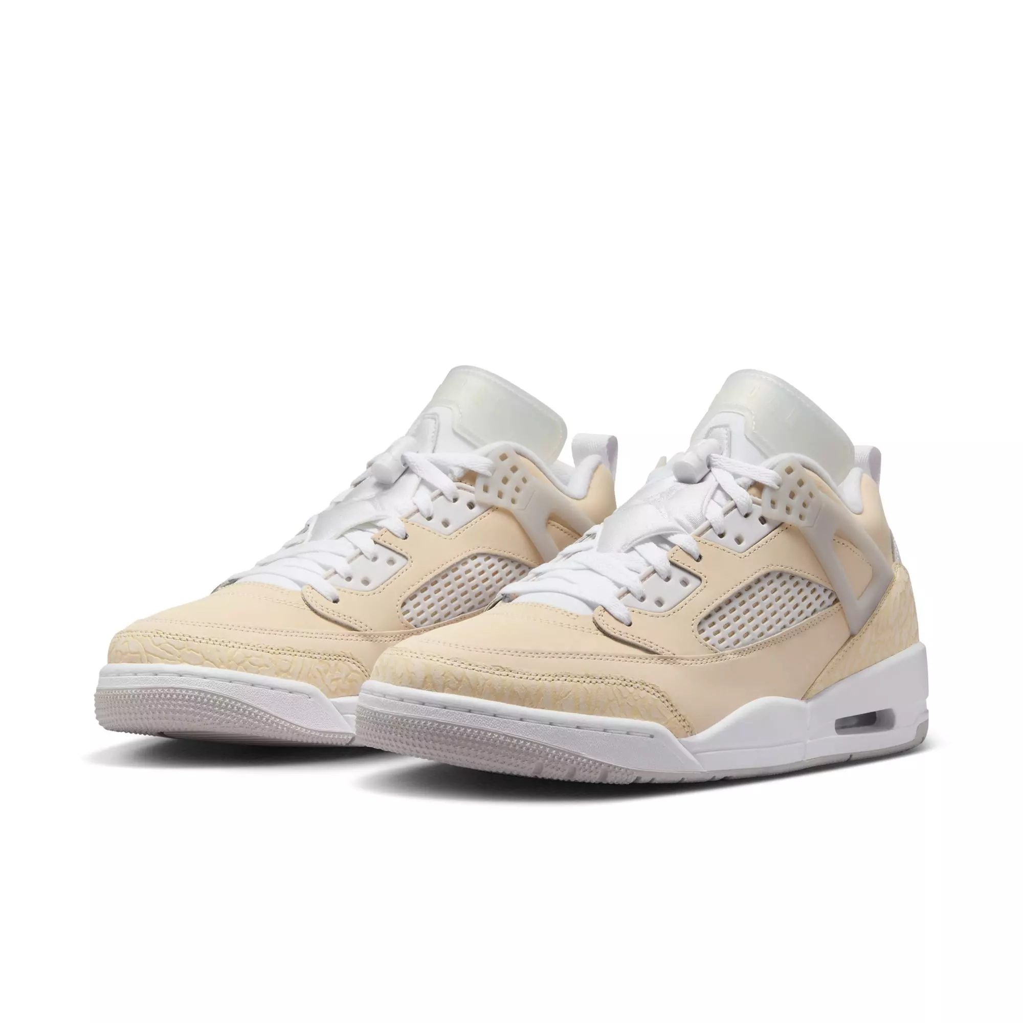 Jordan Spizike Low "Sanddrift/Vast Grey/White" Men's Shoe - TAN/GREY
