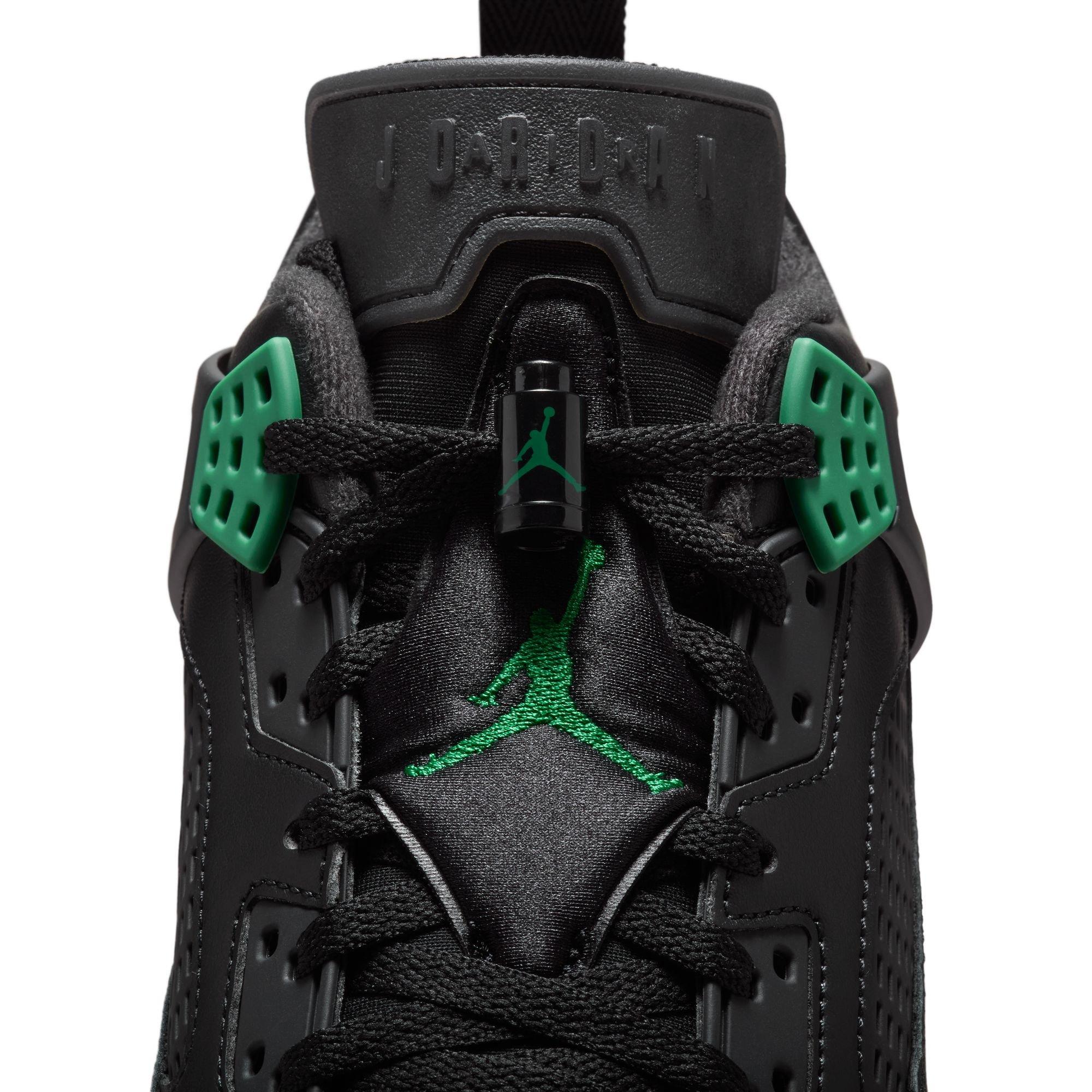 Jordan Spizike Low "Black/Pine Green/Anthracite" Men's Shoe - BLACK/GREEN Thumbnail View 12