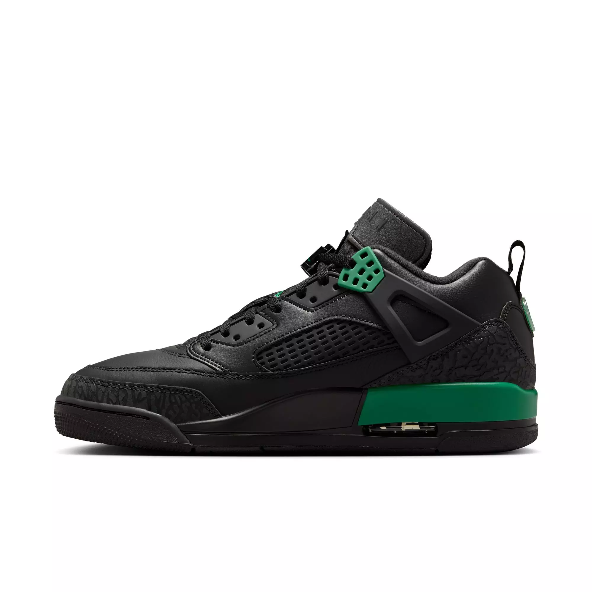 Jordan Spizike Low "Black/Pine Green/Anthracite" Men's Shoe - BLACK/GREEN