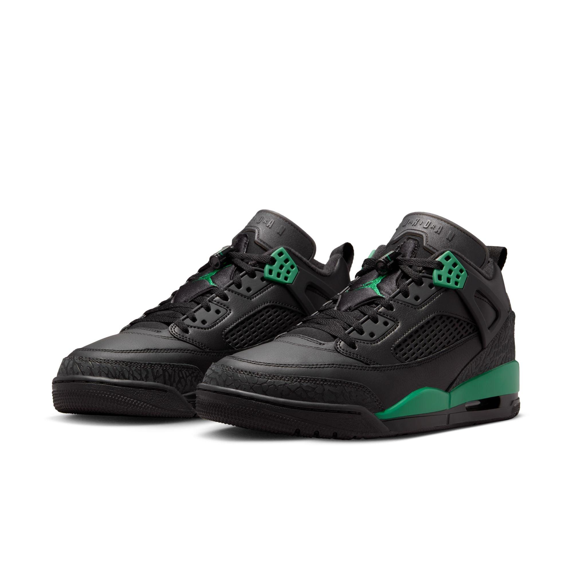 Jordan Spizike Low "Black/Pine Green/Anthracite" Men's Shoe - BLACK/GREEN Thumbnail View 5