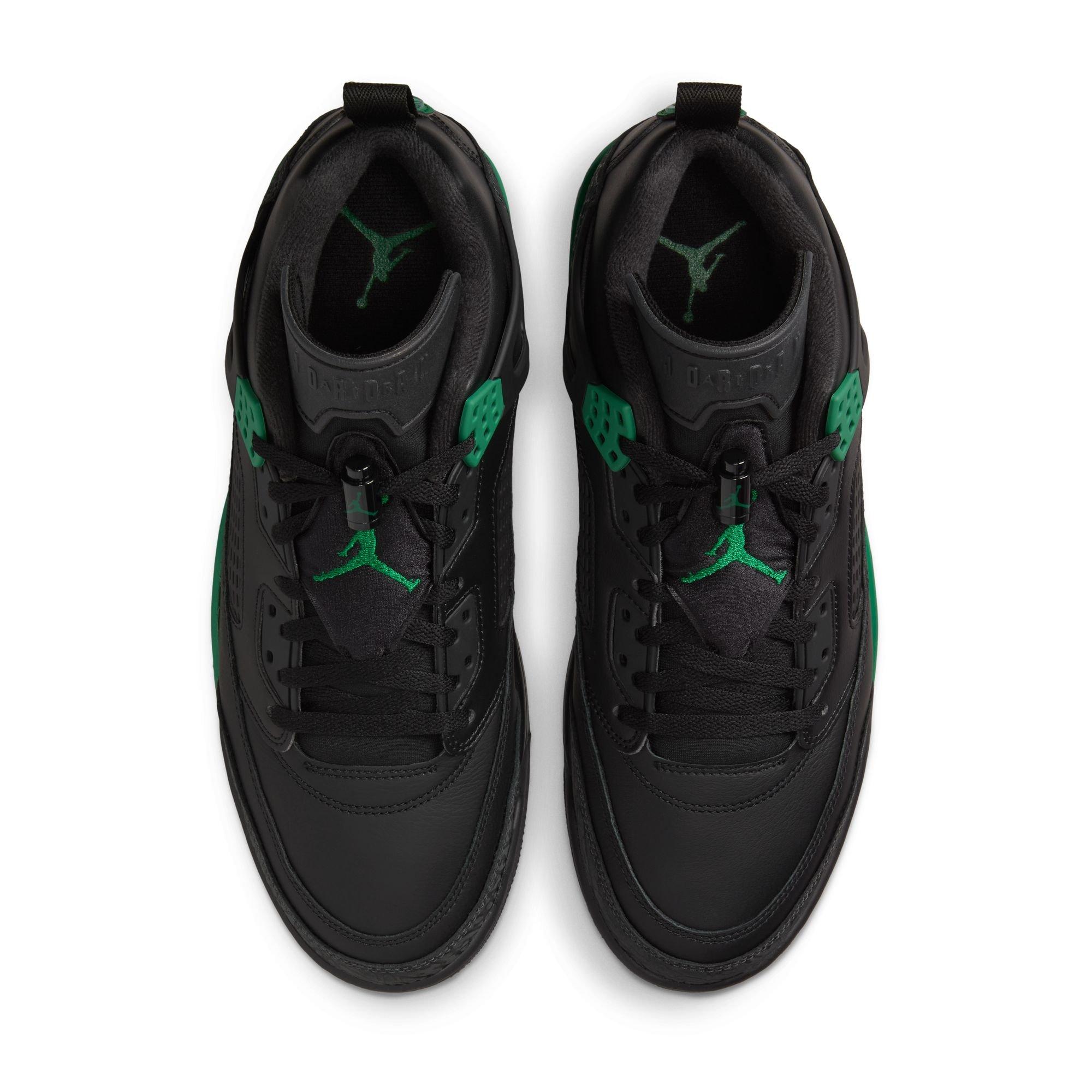 Jordan Spizike Low "Black/Pine Green/Anthracite" Men's Shoe - BLACK/GREEN Thumbnail View 6