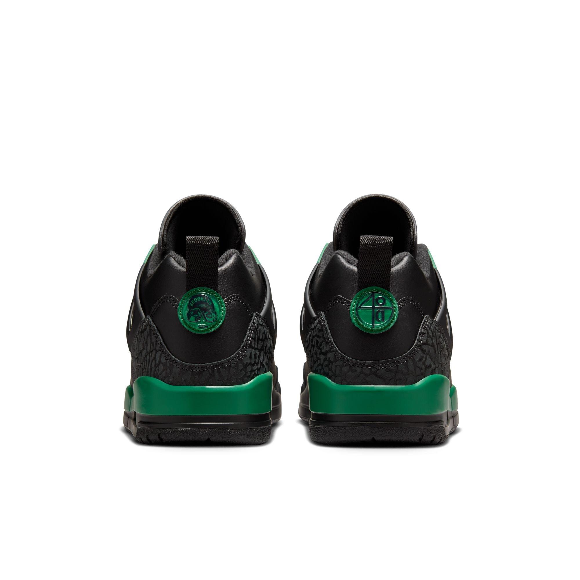 Jordan Spizike Low "Black/Pine Green/Anthracite" Men's Shoe - BLACK/GREEN Thumbnail View 7