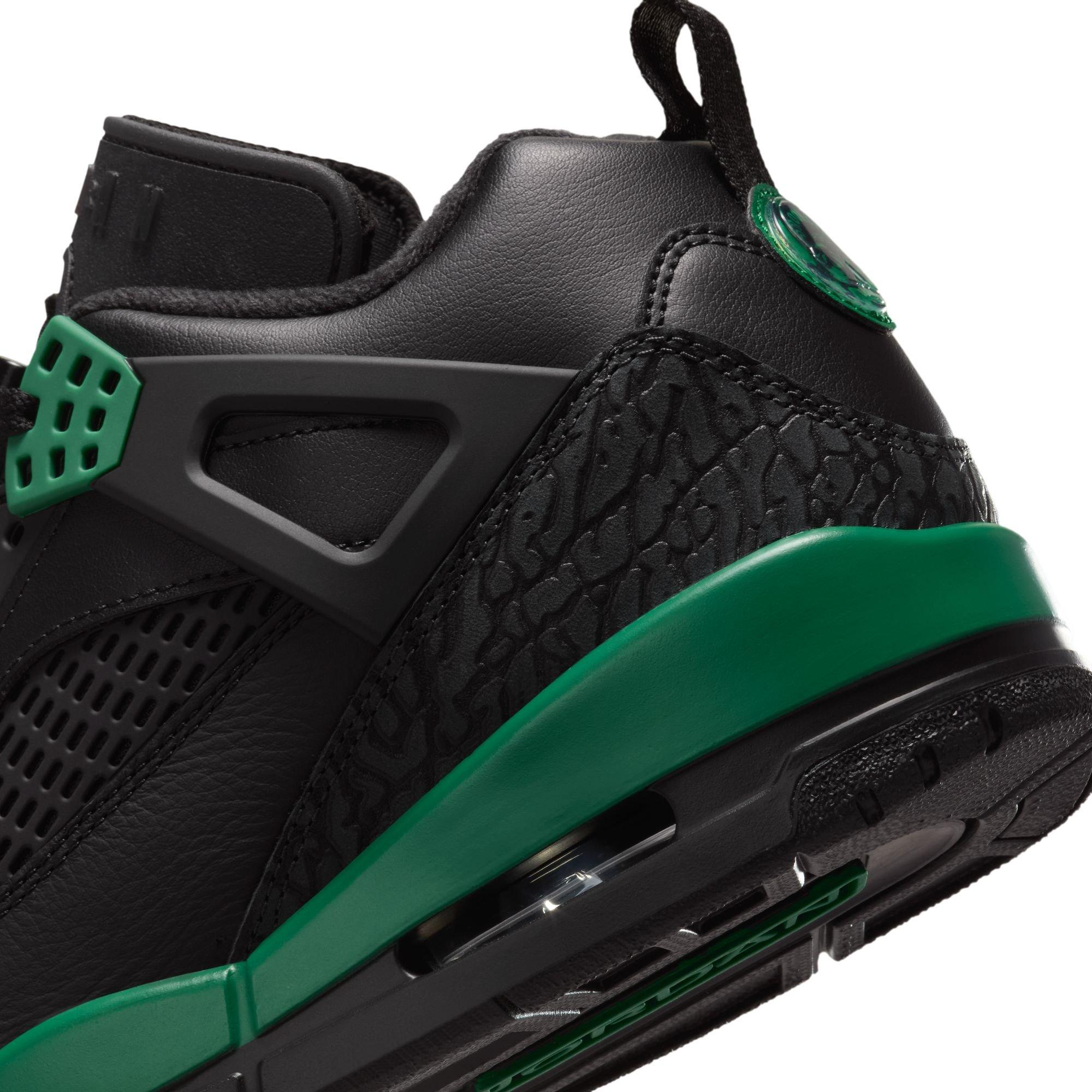 Jordan Spizike Low "Black/Pine Green/Anthracite" Men's Shoe - BLACK/GREEN Thumbnail View 11