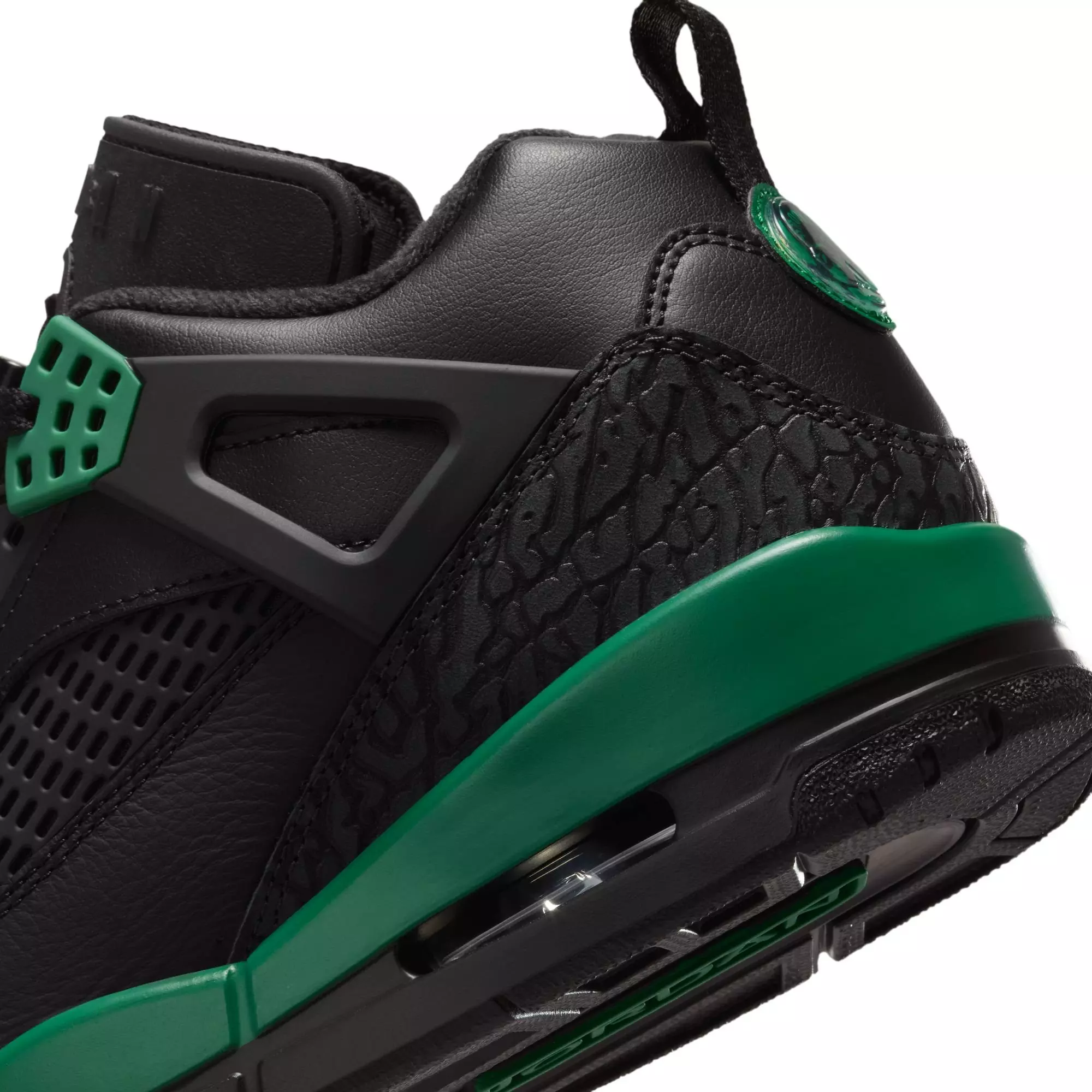 Jordan Spizike Low "Black/Pine Green/Anthracite" Men's Shoe - BLACK/GREEN