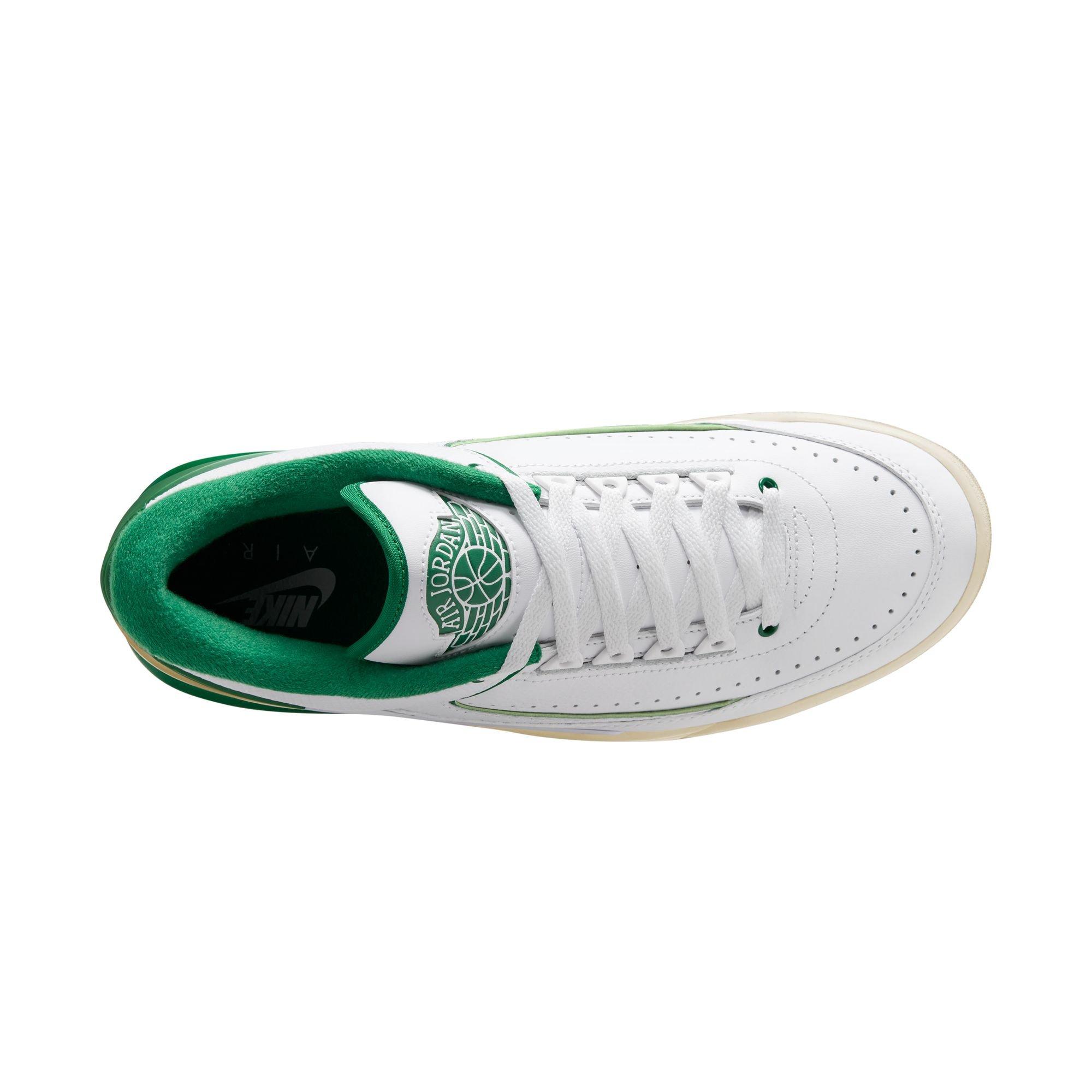 Jordan 2/3 "White/Pine Green/Sail/Neutral Grey" Men's Shoe - WHITE/GREEN Thumbnail View 3