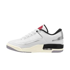 Jordan 2/3 "White/Fire Red/Cement Grey/Sail" Men's Shoe