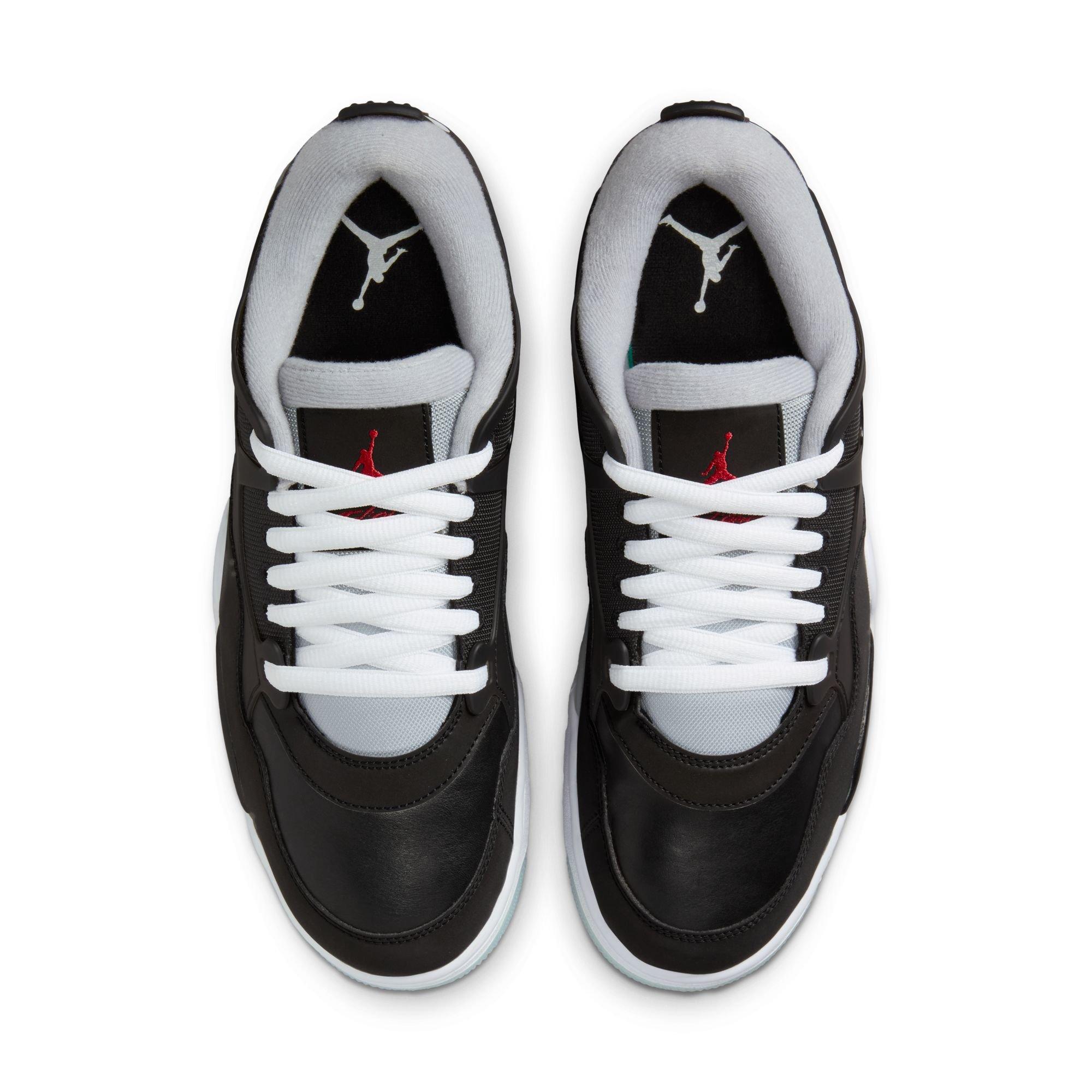 Jordan 4 RM Men's "Black/Fire Red/Wolf Grey/White" Shoe