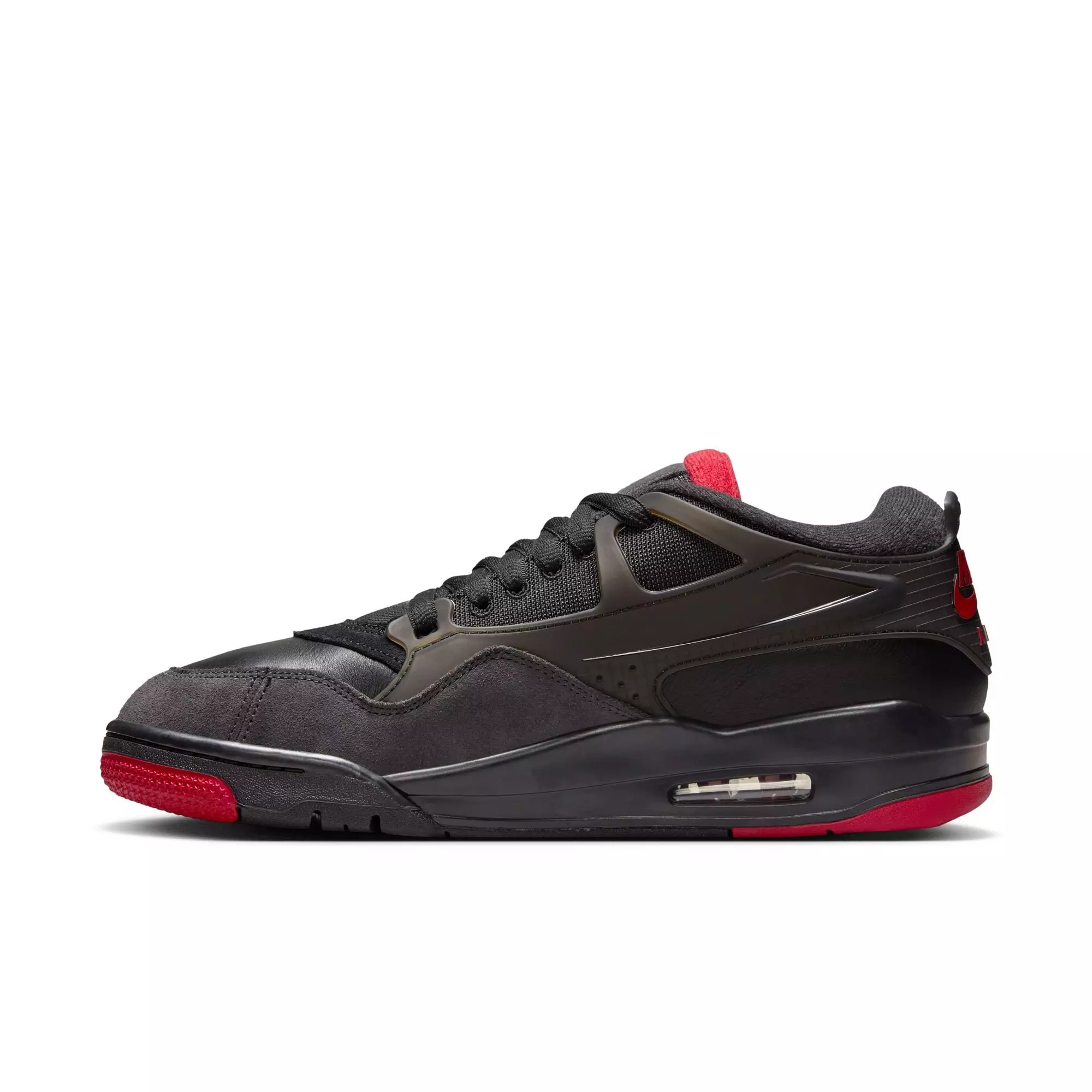 Jordan 4 RM "Black/Varsity Red/Anthracite" Men's Shoe - BLACK/RED
