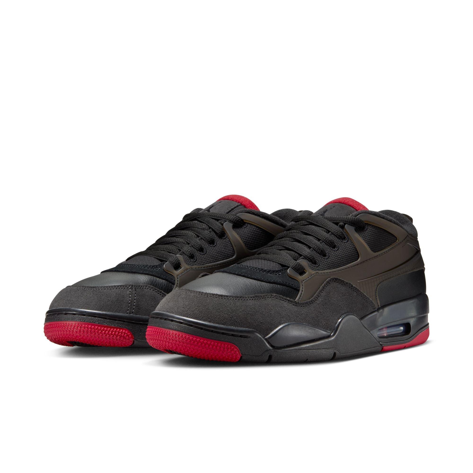 Jordan 4 RM "Black/Varsity Red/Anthracite" Men's Shoe - BLACK/RED Thumbnail View 5