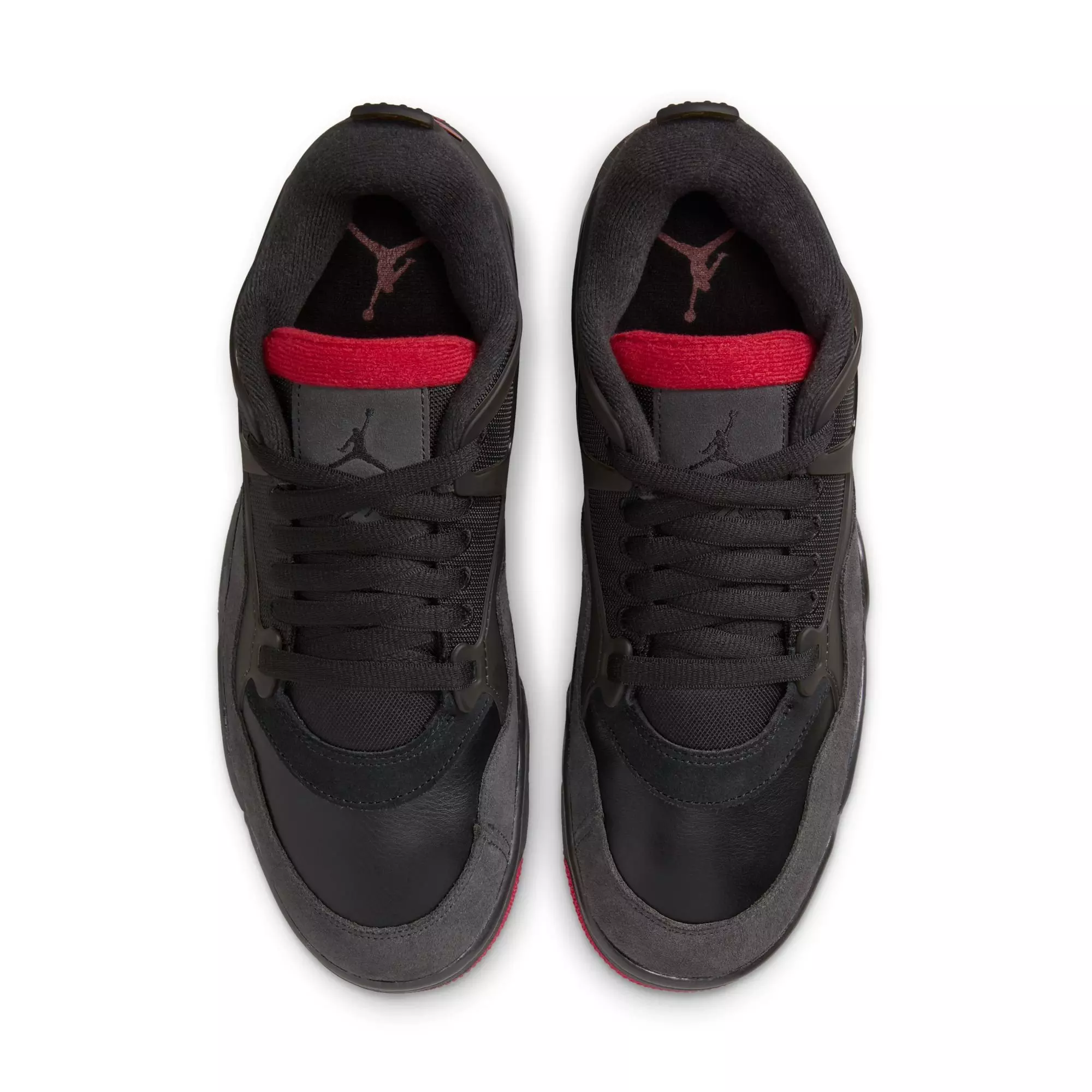 Jordan 4 RM "Black/Varsity Red/Anthracite" Men's Shoe - BLACK/RED