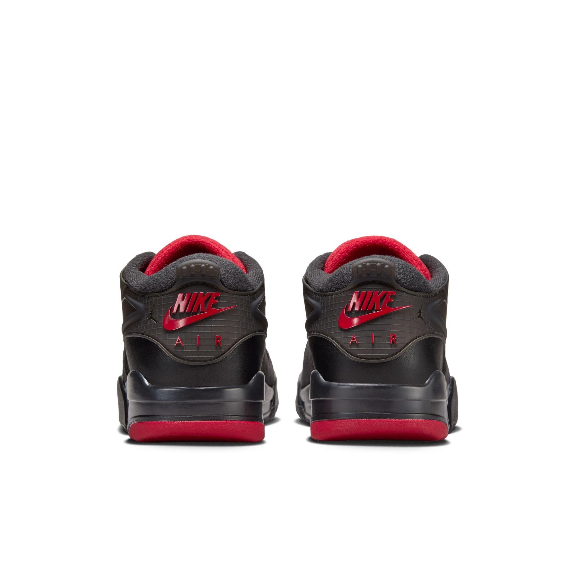 Jordan 4 RM "Black/Varsity Red/Anthracite" Men's Shoe - BLACK/RED Thumbnail View 7