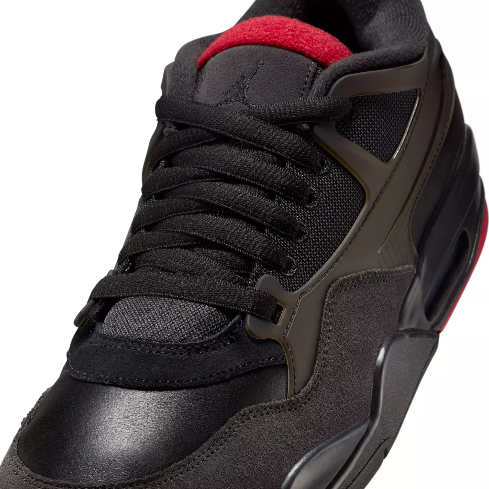 Jordan 4 RM "Black/Varsity Red/Anthracite" Men's Shoe - BLACK/RED