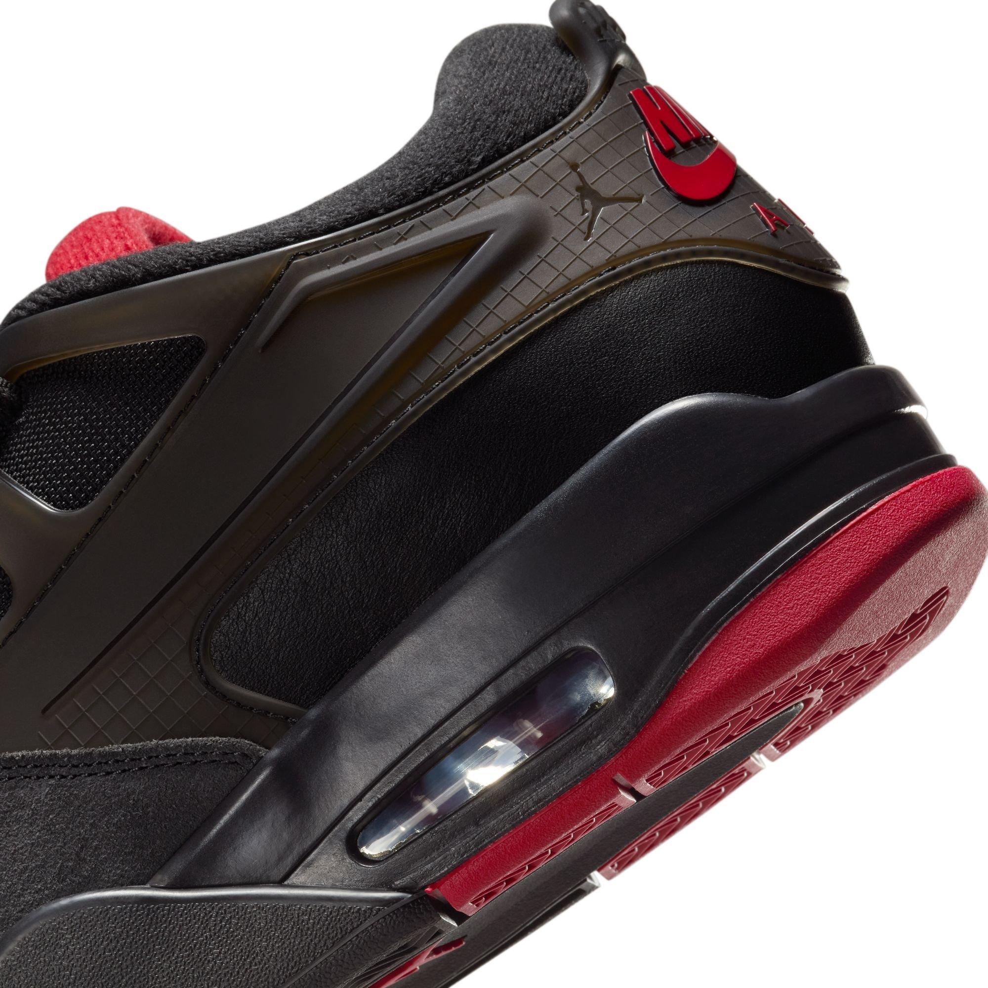 Jordan 4 RM "Black/Varsity Red/Anthracite" Men's Shoe - BLACK/RED Thumbnail View 11