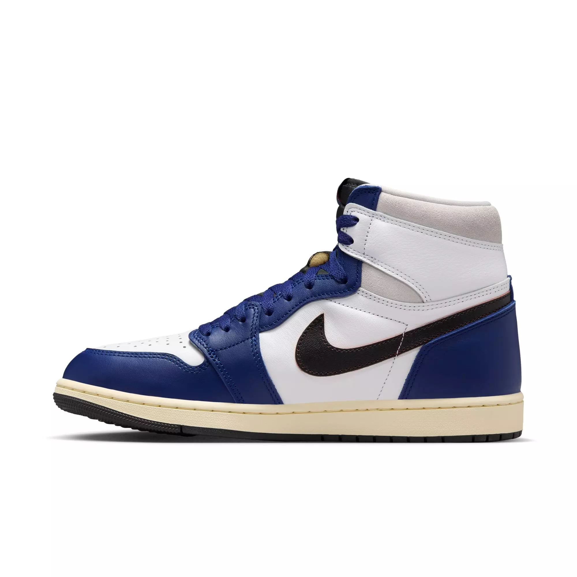 Jordan 1 Retro High OG "Rare Air" Men's Shoe - BLACK/NEUTRAL GREY/DEEP ROYAL BLUE
