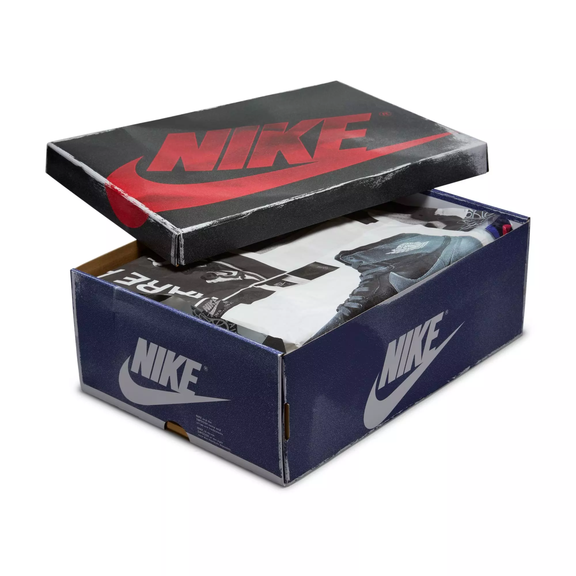 Jordan 1 Retro High OG "Rare Air" Men's Shoe - BLACK/NEUTRAL GREY/DEEP ROYAL BLUE