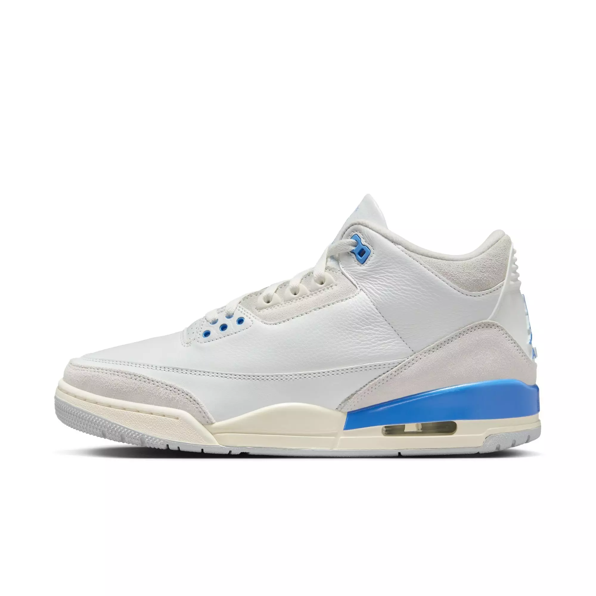 Jordan 3 Retro "Lucky Shorts" Men's Shoe - SUMMIT WHITE/HYDROGEN BLUE/LEGEND BLUE