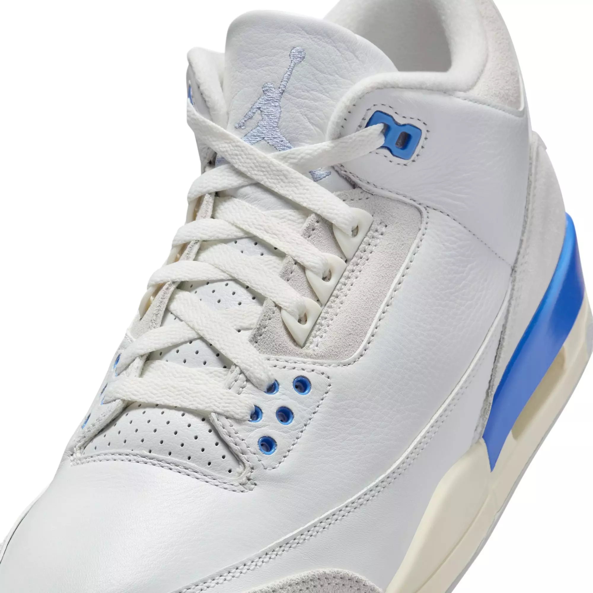 Jordan 3 Retro "Lucky Shorts" Men's Shoe - SUMMIT WHITE/HYDROGEN BLUE/LEGEND BLUE