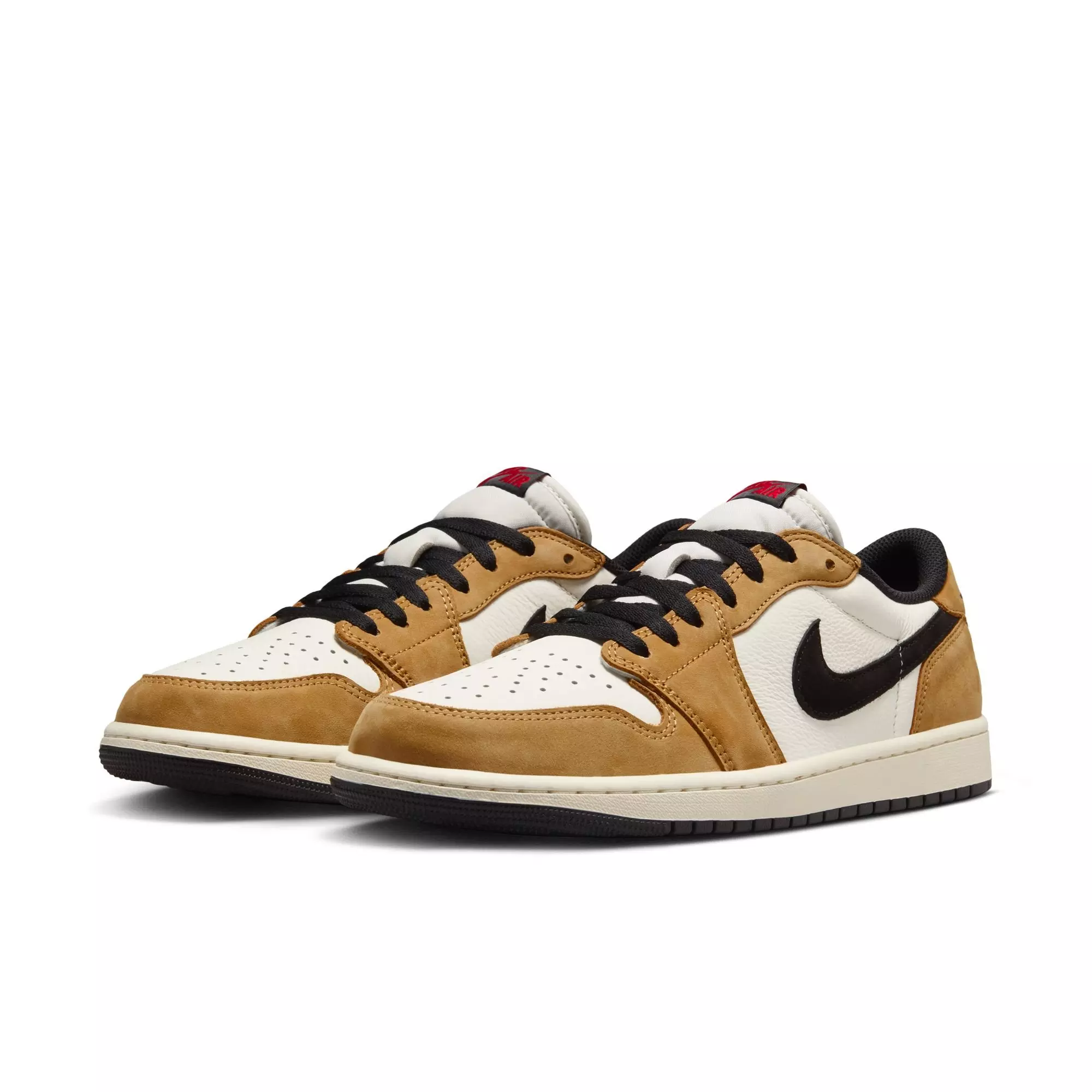 Jordan 1 Low OG "Rookie of the Year" Men's Shoe - SAIL/BLACK/GOLDEN HARVEST